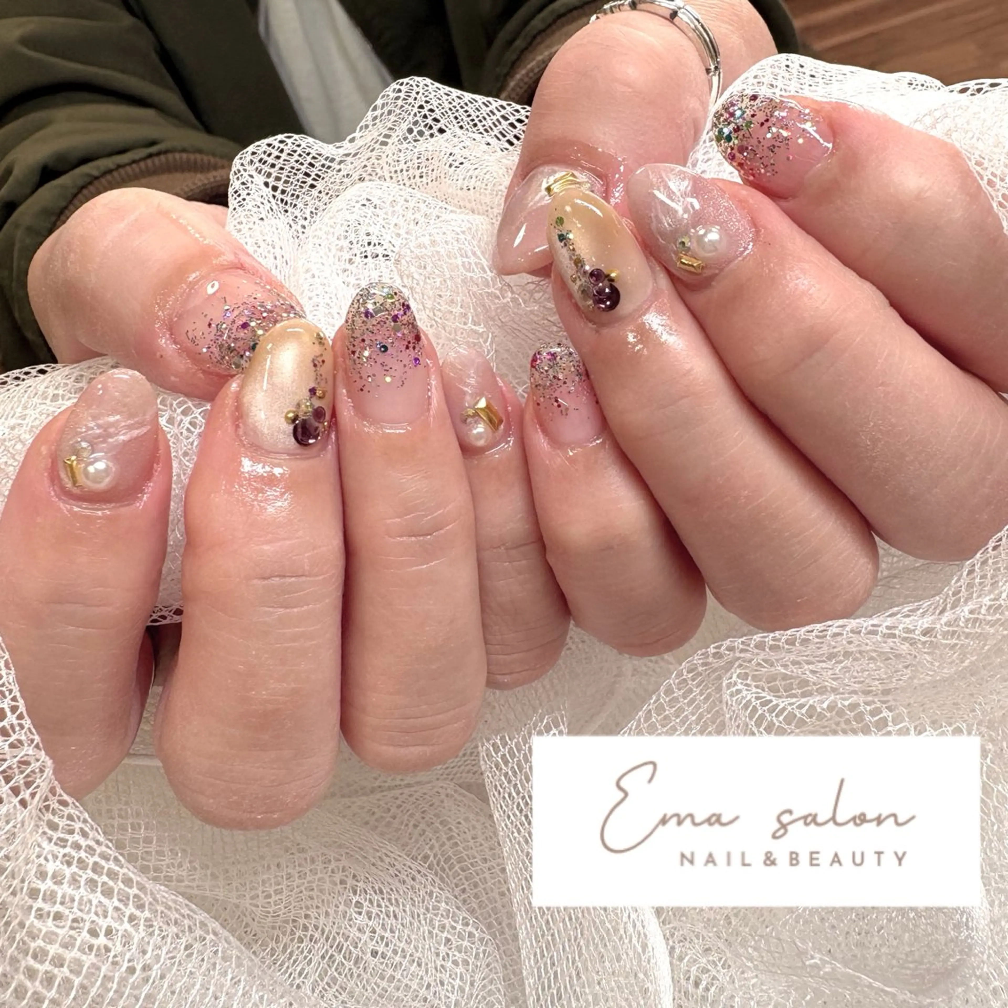 ネイル ハンドネイル Ema salon satomiのネイルデザイン