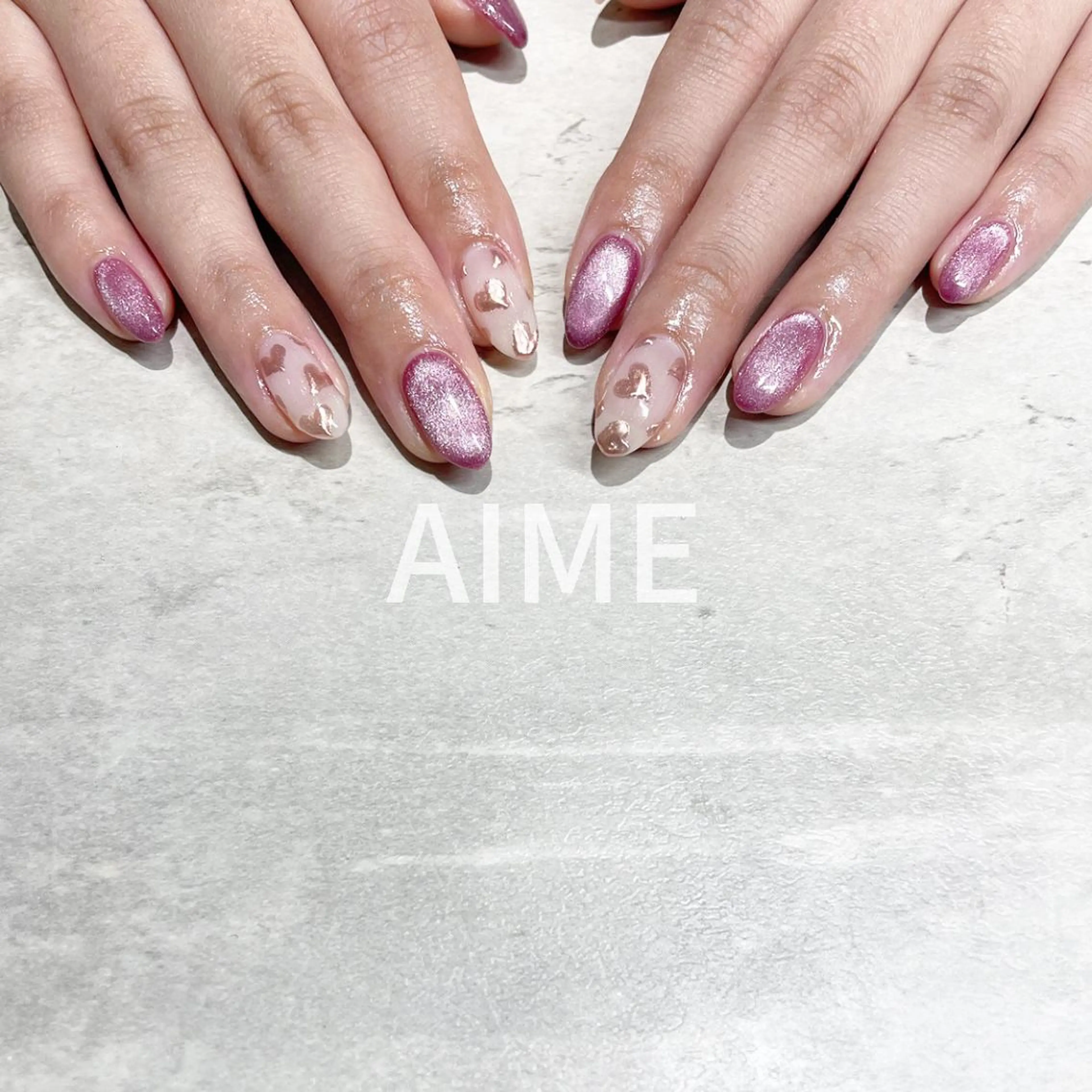 ネイル ハンドネイル AIME （momo）のネイルデザイン