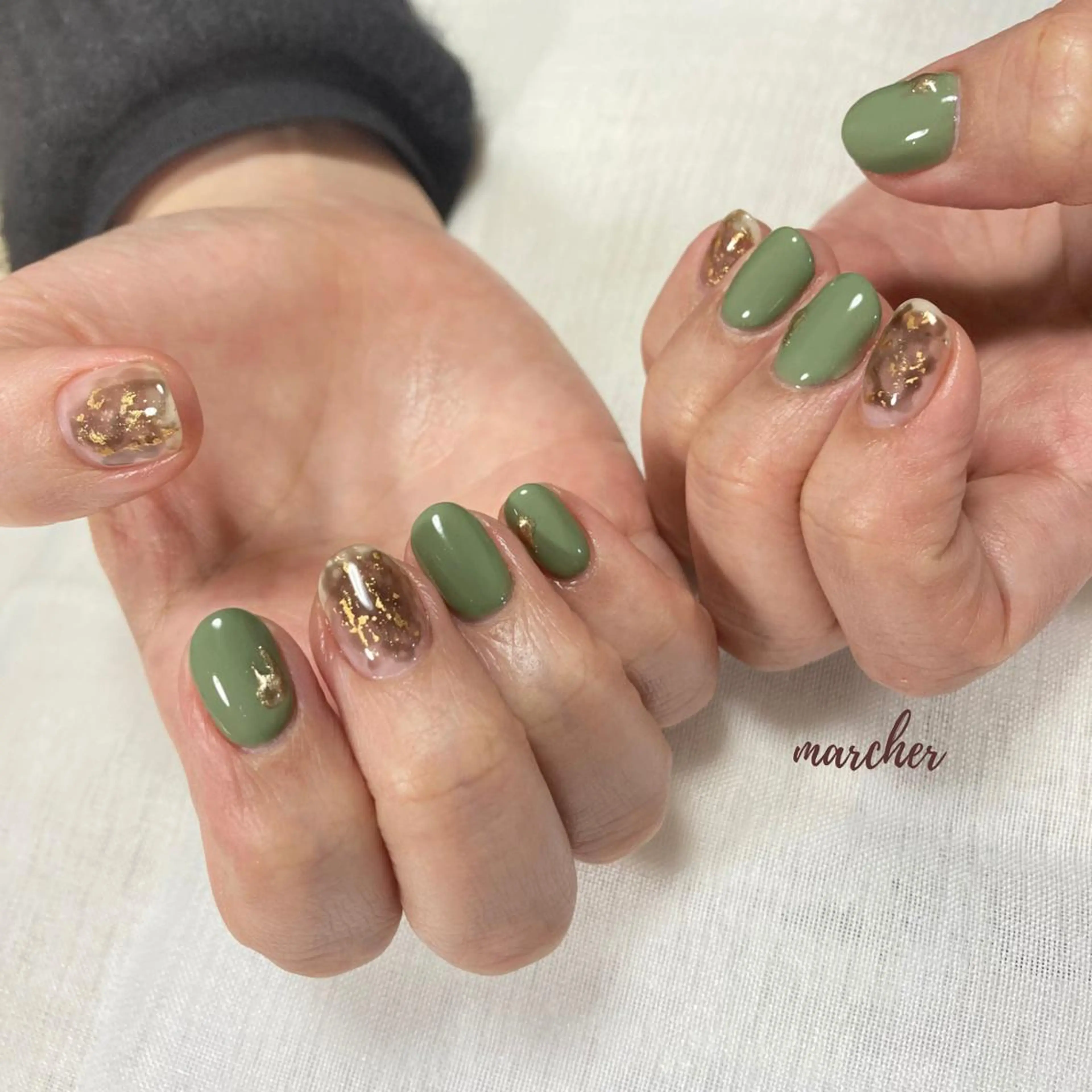 ネイル ハンドネイル Nailbeauty marcherのネイルデザイン