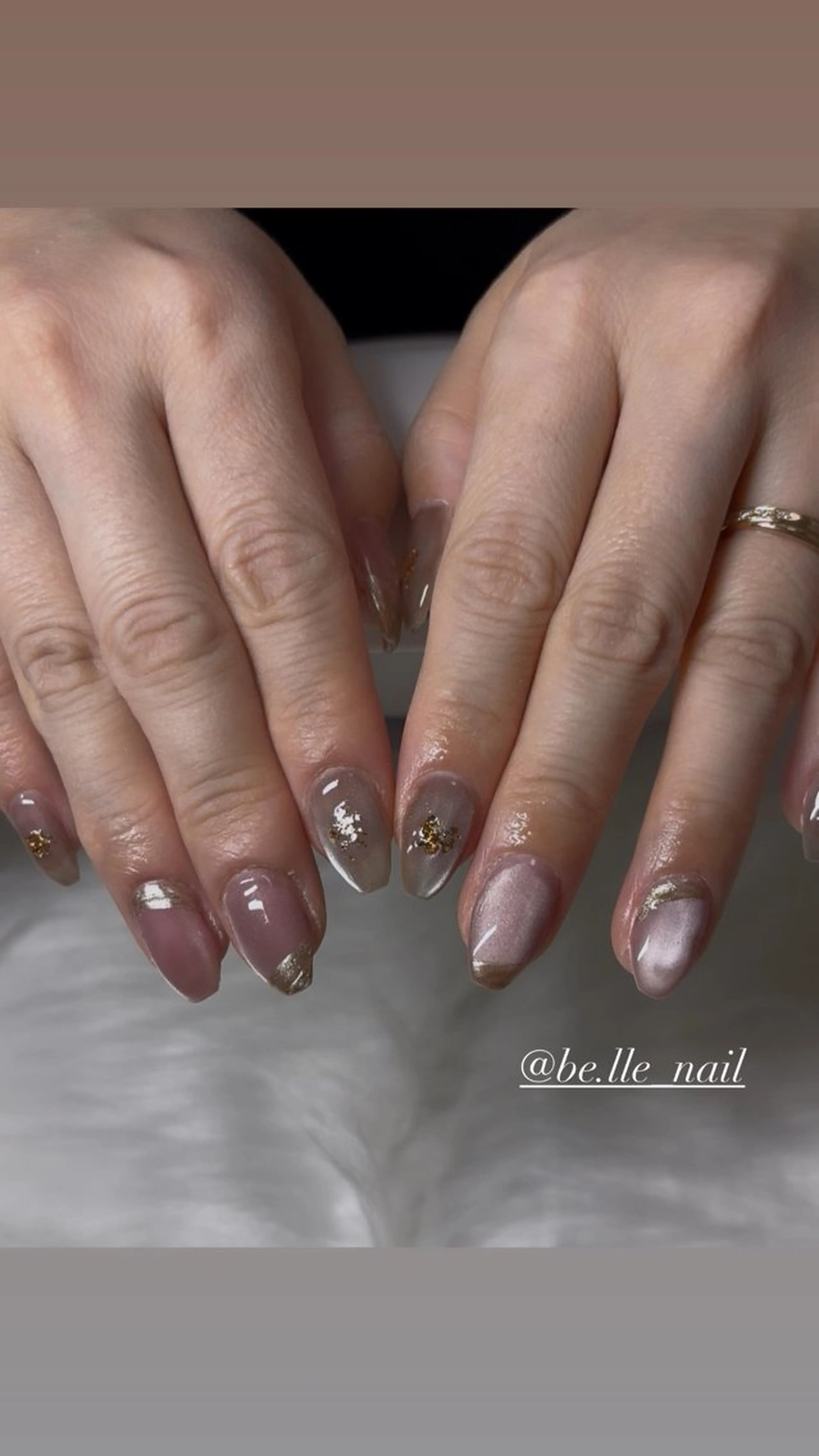 ネイル ハンドネイル 憩い所属・Belle nailのネイルデザイン