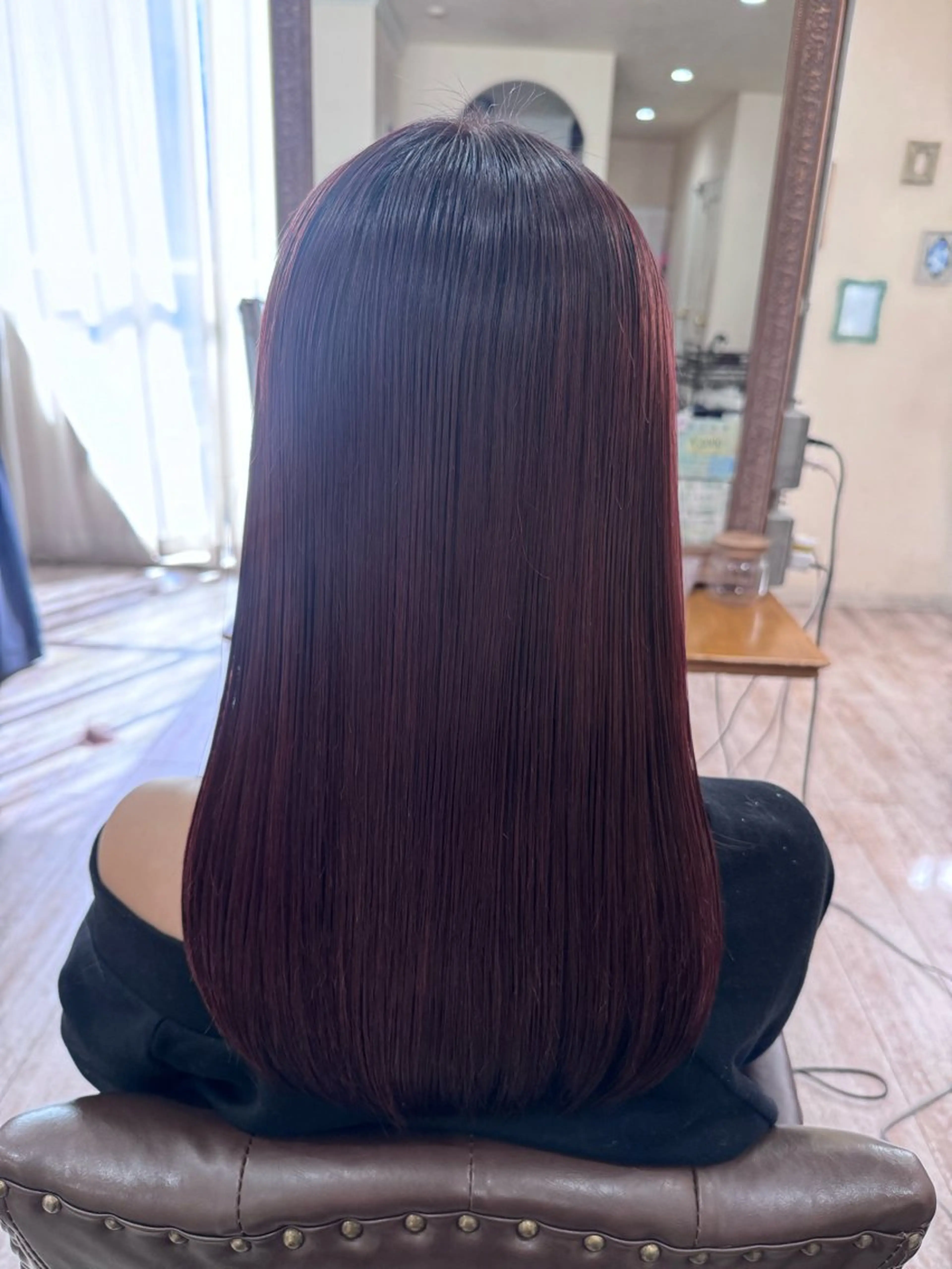 ロング カラー アディクシーカラー イルミナカラー 髪質改善 レイヤーカット ロング カット ヘアカラー トリートメント 新越谷noble店長 松本拓也▶◀*.のヘアスタイル