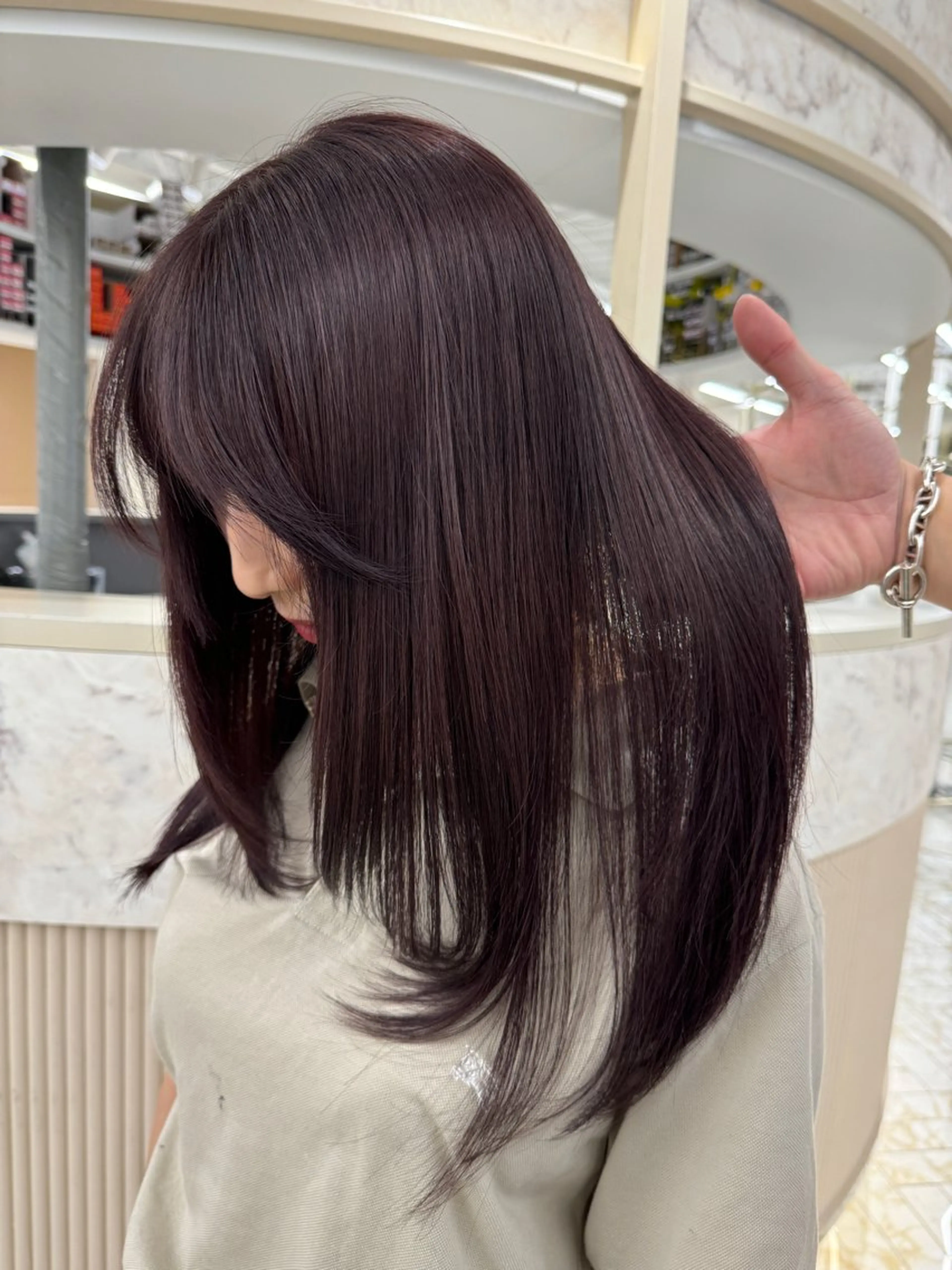 ロング カラー COA GINZA/ 相澤謙心のヘアスタイル