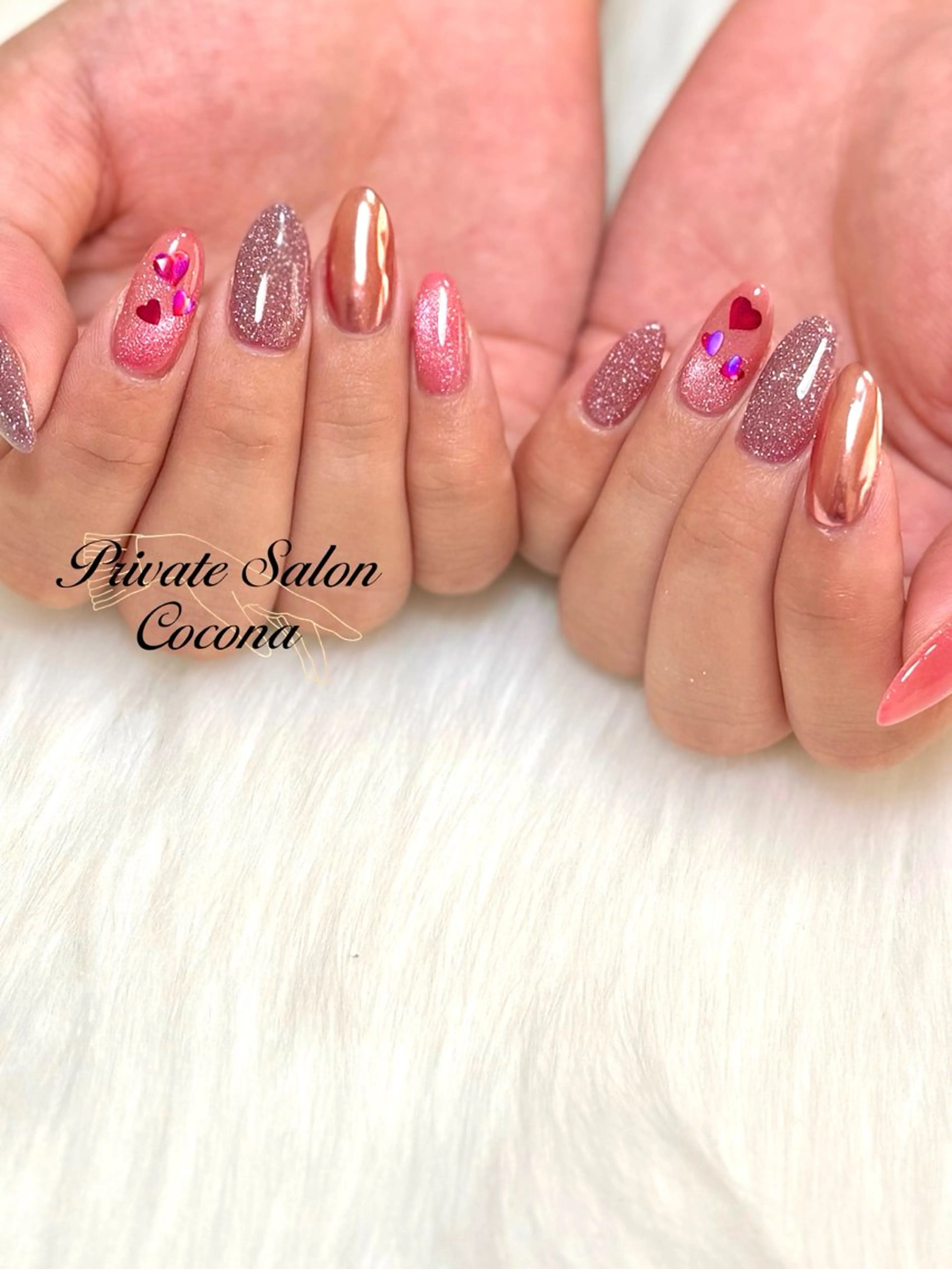 ネイル 持ち込み ハンドネイル プライベートサロン nailcoconaのネイルデザイン