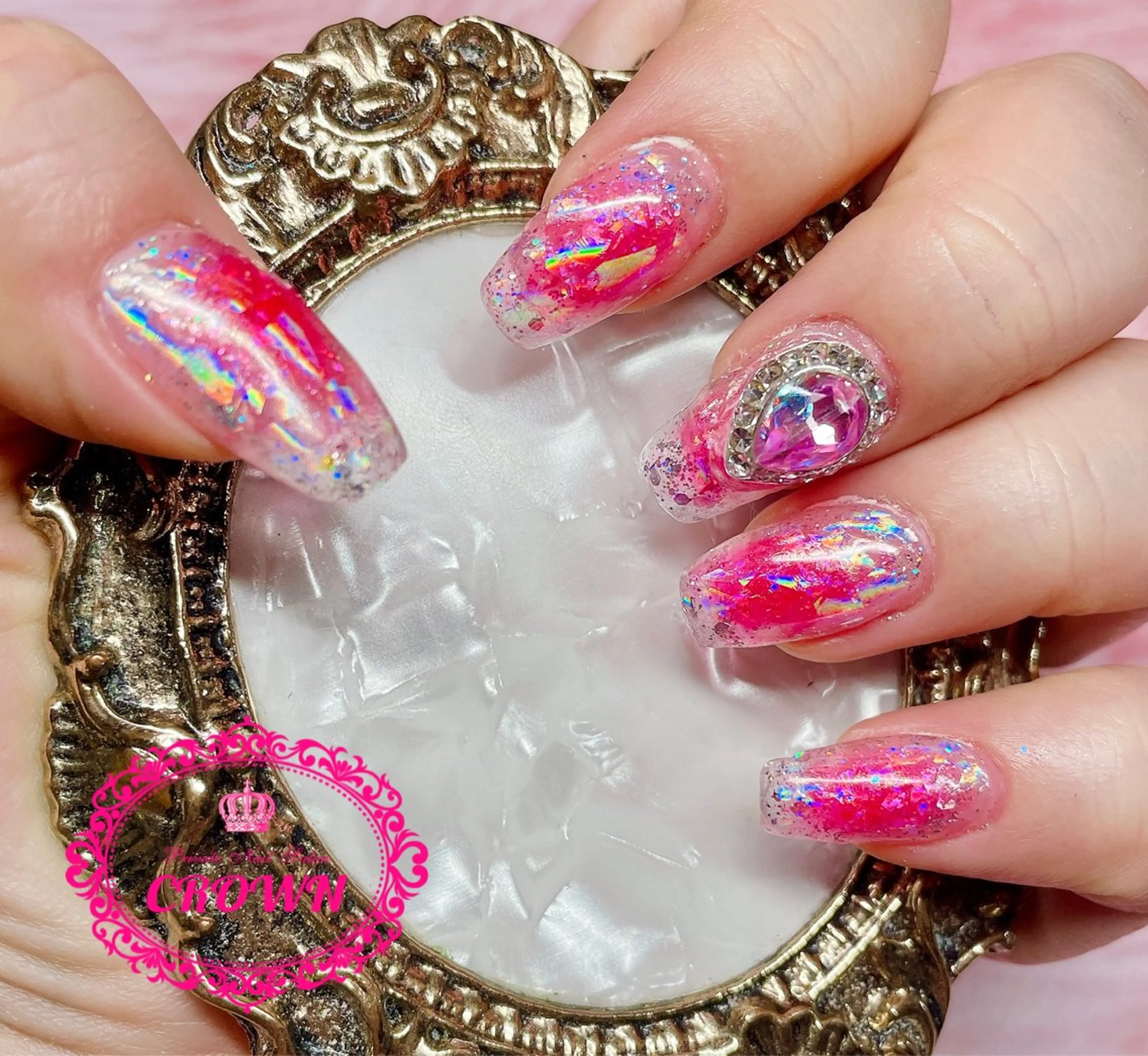 ネイル CROWN プライベートサロンのネイルデザイン