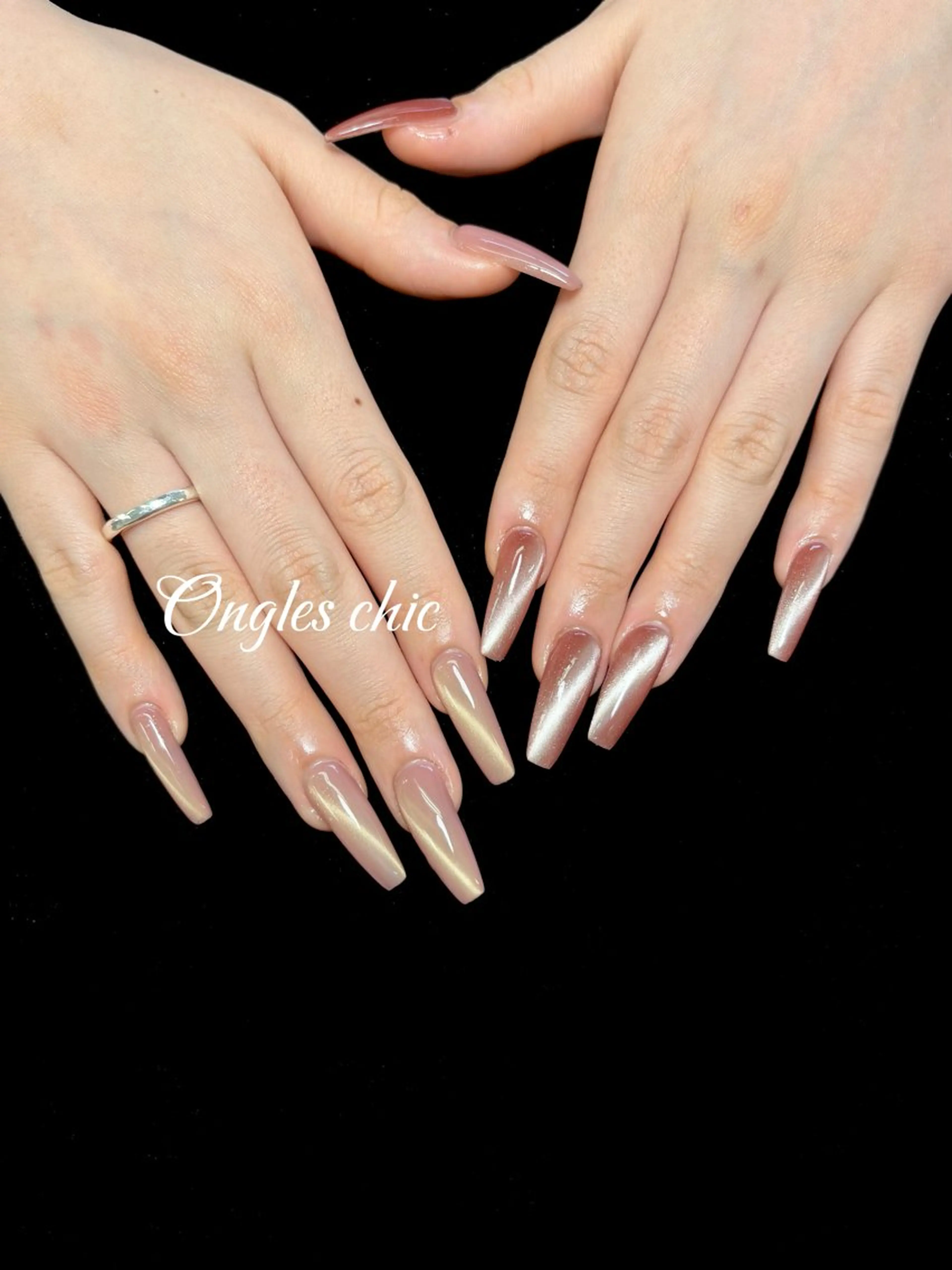 ネイル ハンドネイル ongles chicのネイルデザイン