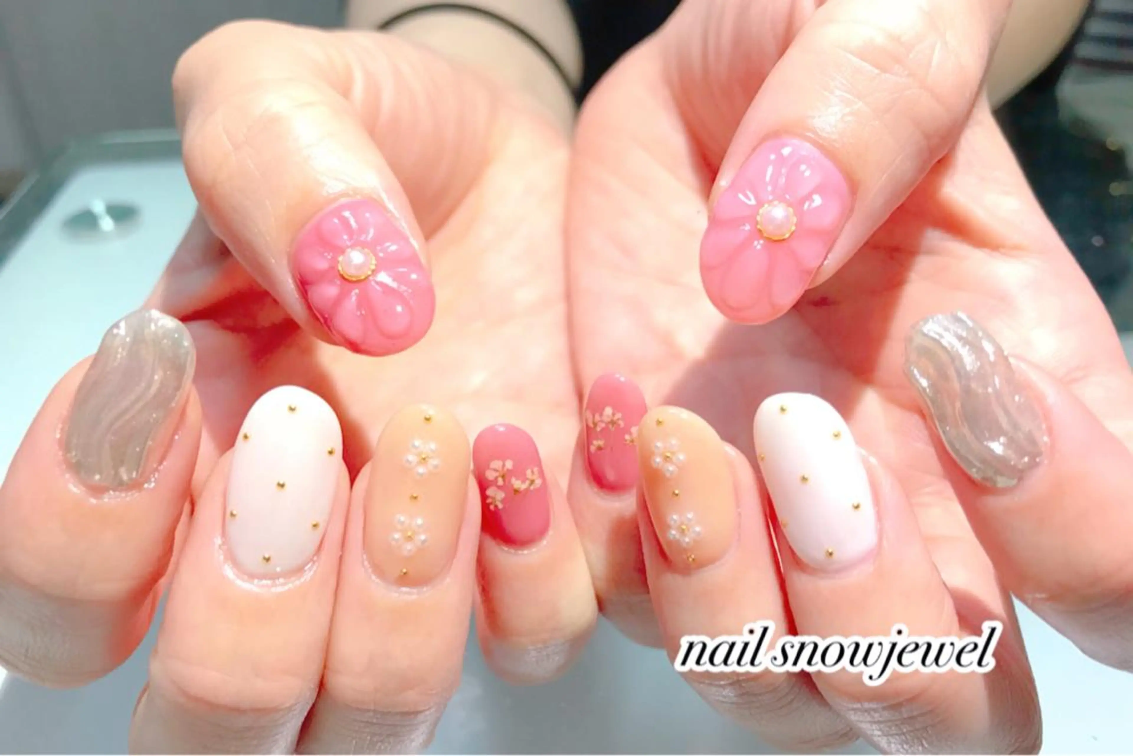 ネイル nail snowjewelのネイルデザイン