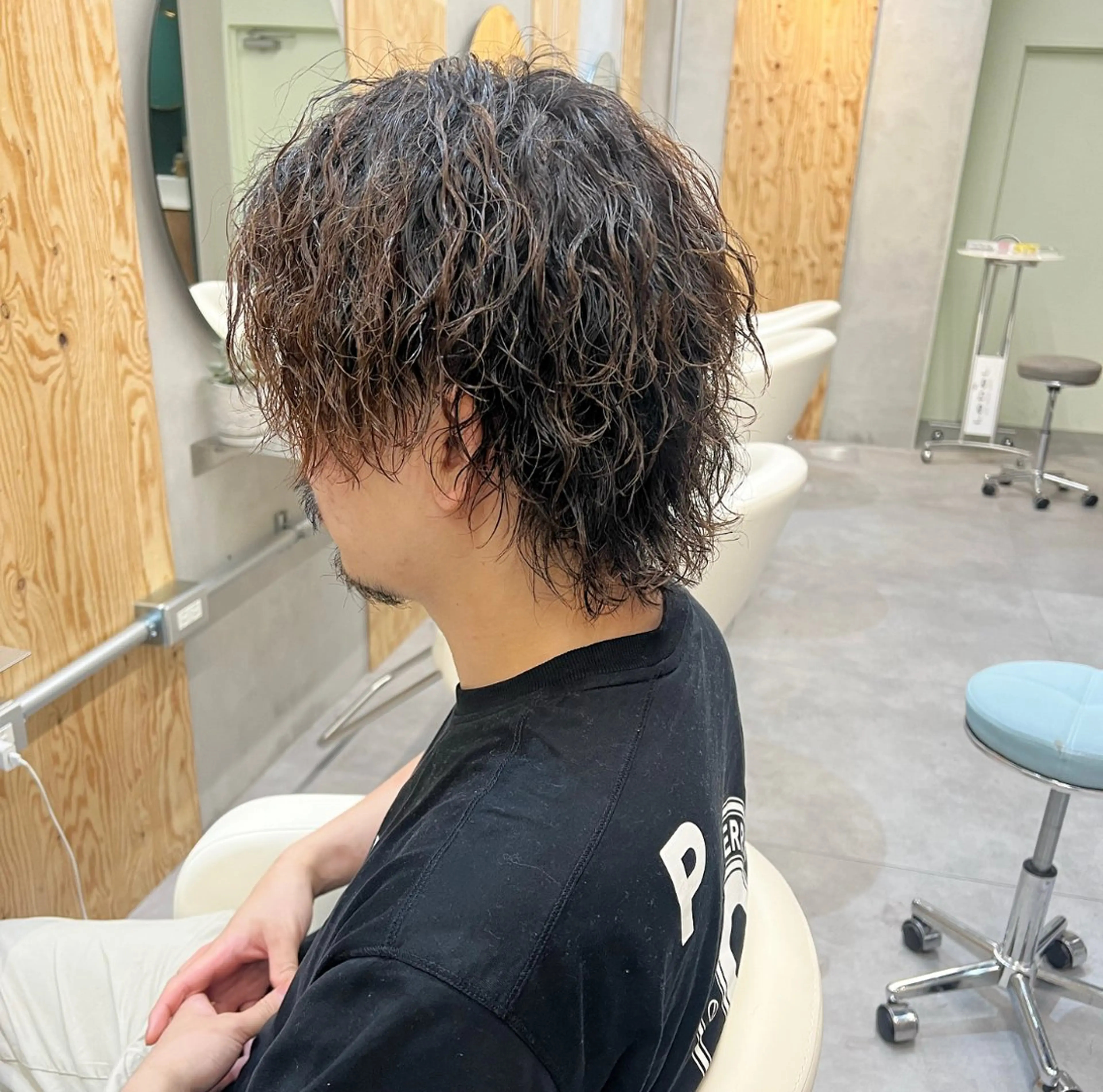 パーマ メンズ cope'u  emu所属・cope'u moneのヘアスタイル