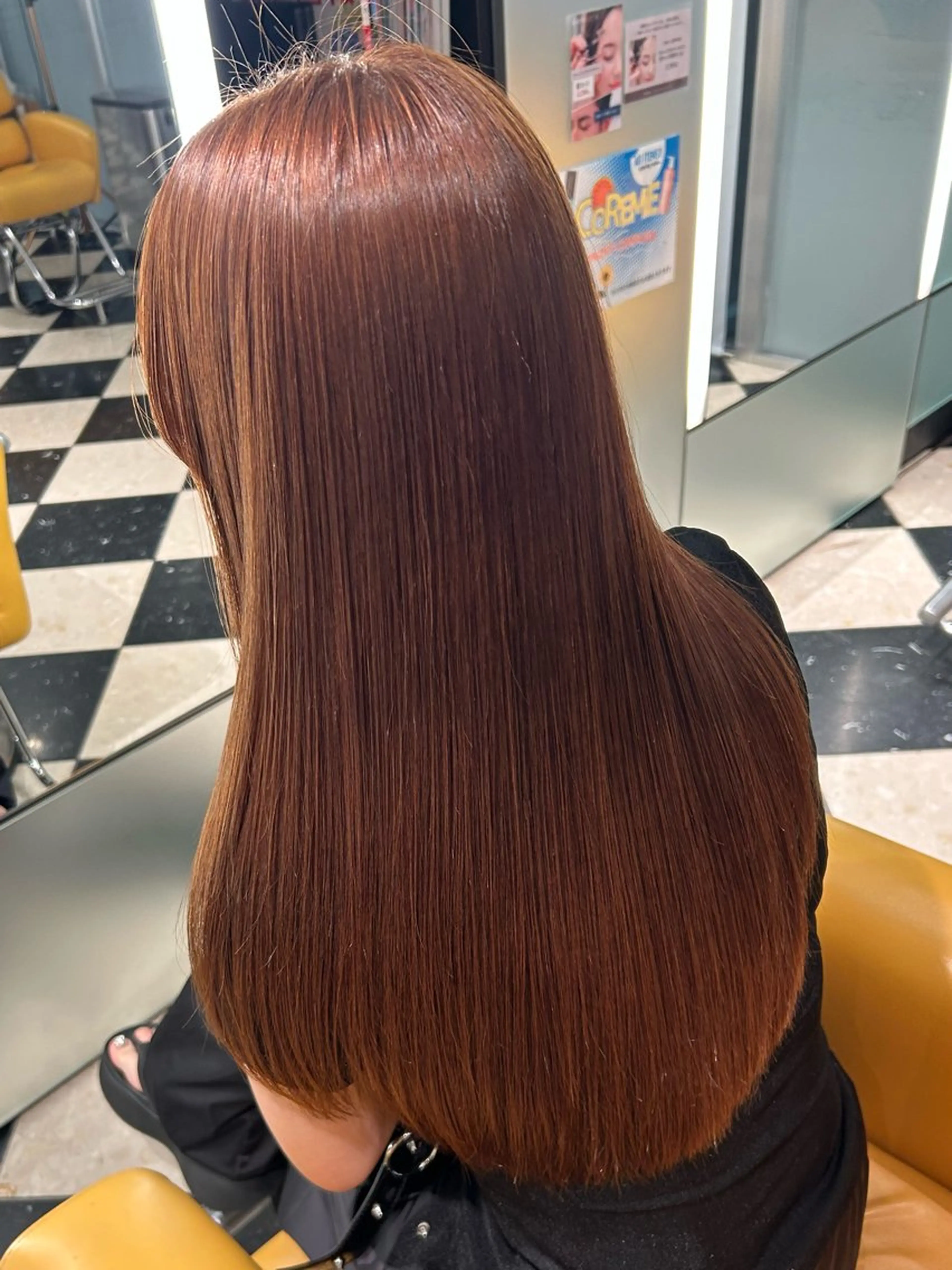 ロング 高山 沙来/レイヤー カット/髪質改善艶髪のヘアスタイル