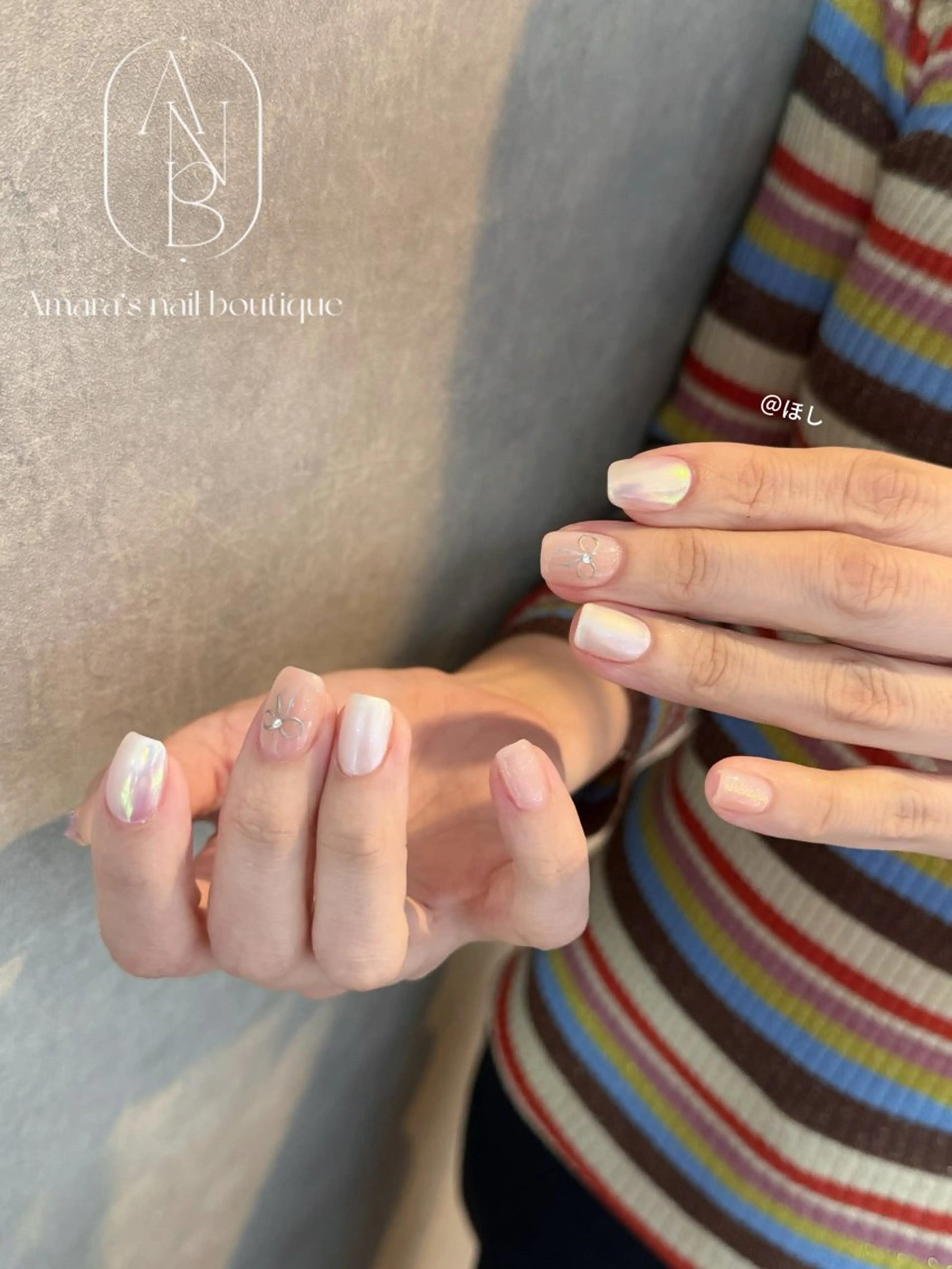 ネイル 持ち込み ハンドネイル ほ しのネイルデザイン