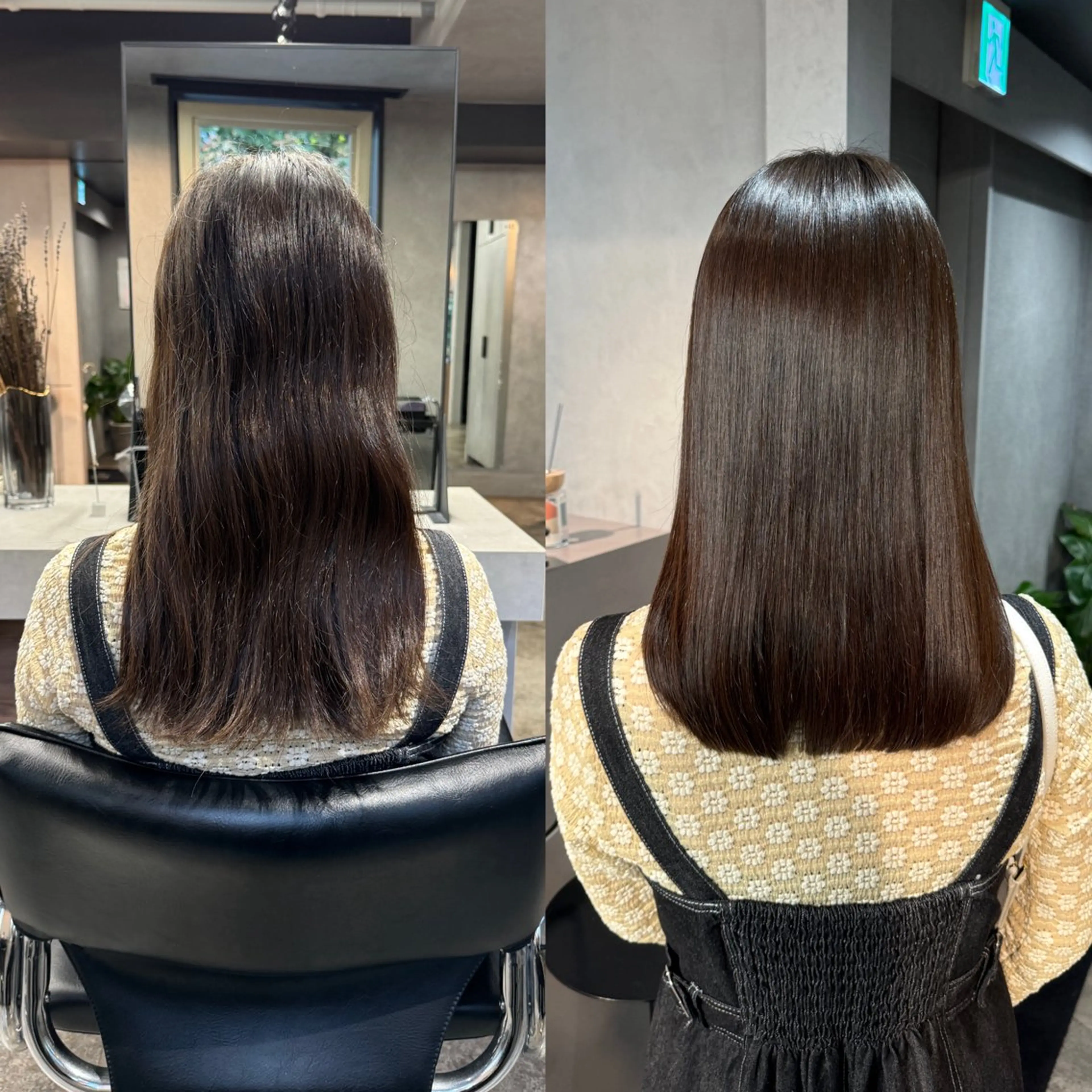 セミロング カット 縮毛矯正 トリートメント 髪質改善/艶髪 MINAMIのヘアスタイル