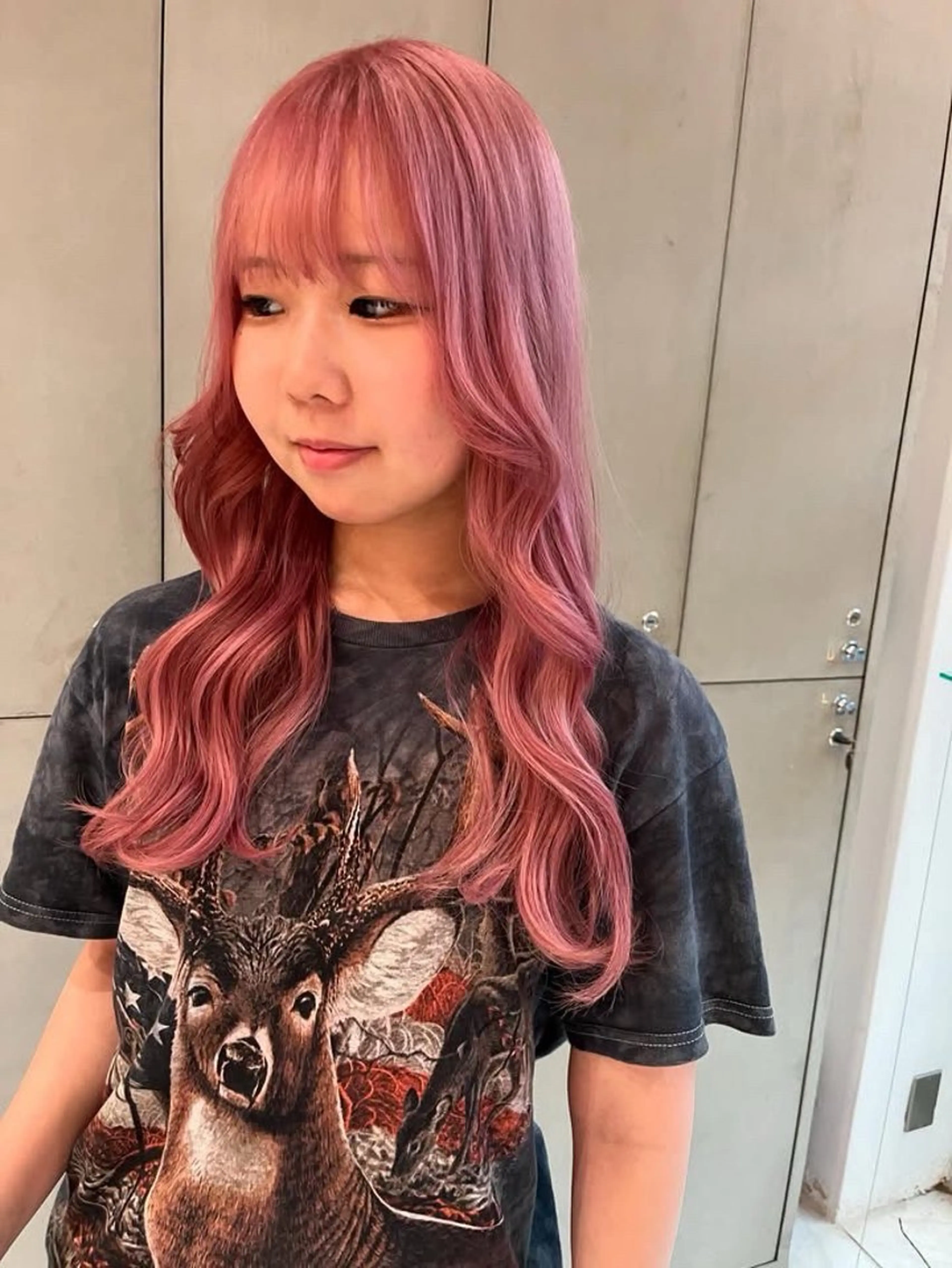 ロング D’na所属・🎀暖色ガーリー/ ボブ/みさき🎀のヘアスタイル