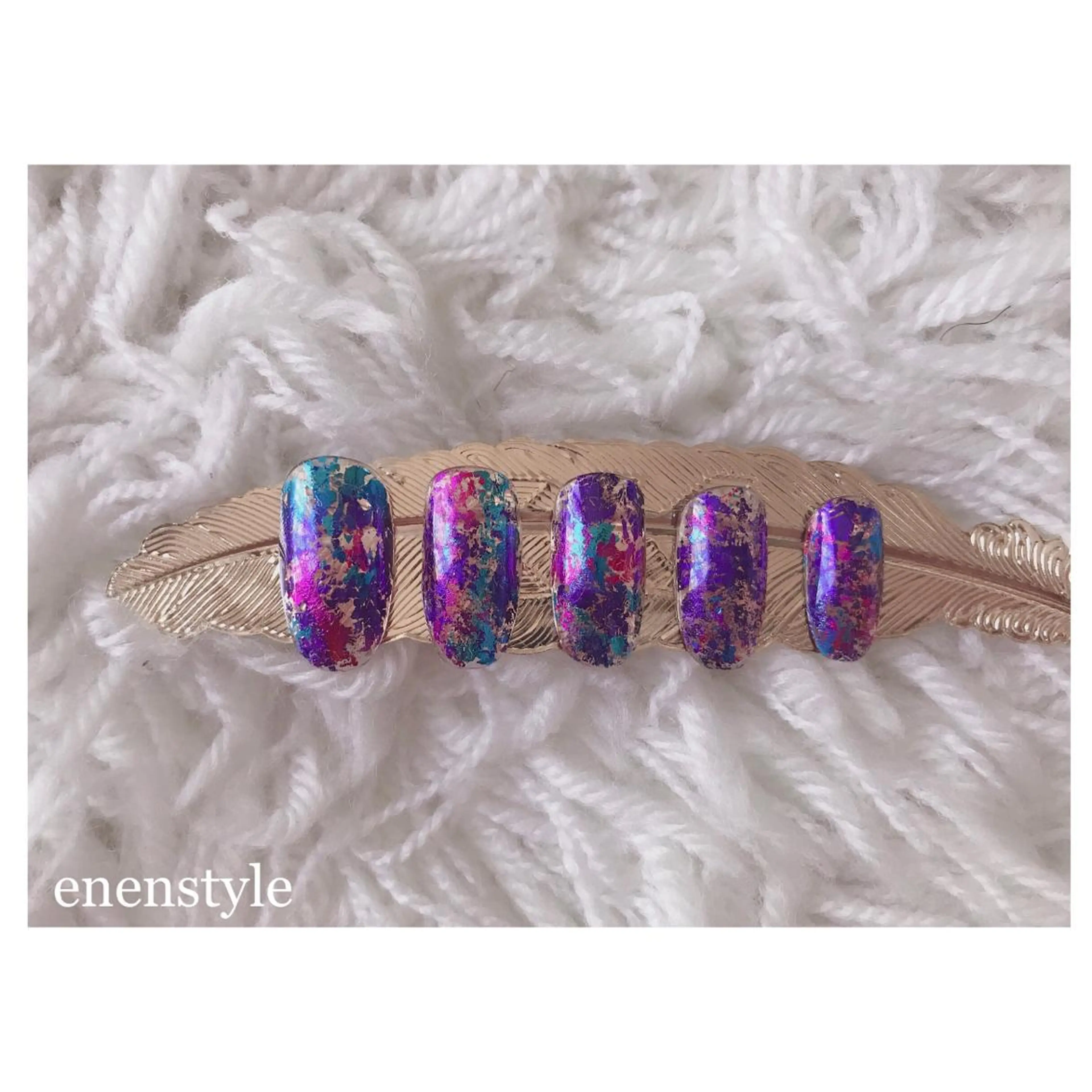 ショート ネイル ジェルネイル ニュアンスネイル ハンドネイル 👑enen style👑のネイルデザイン