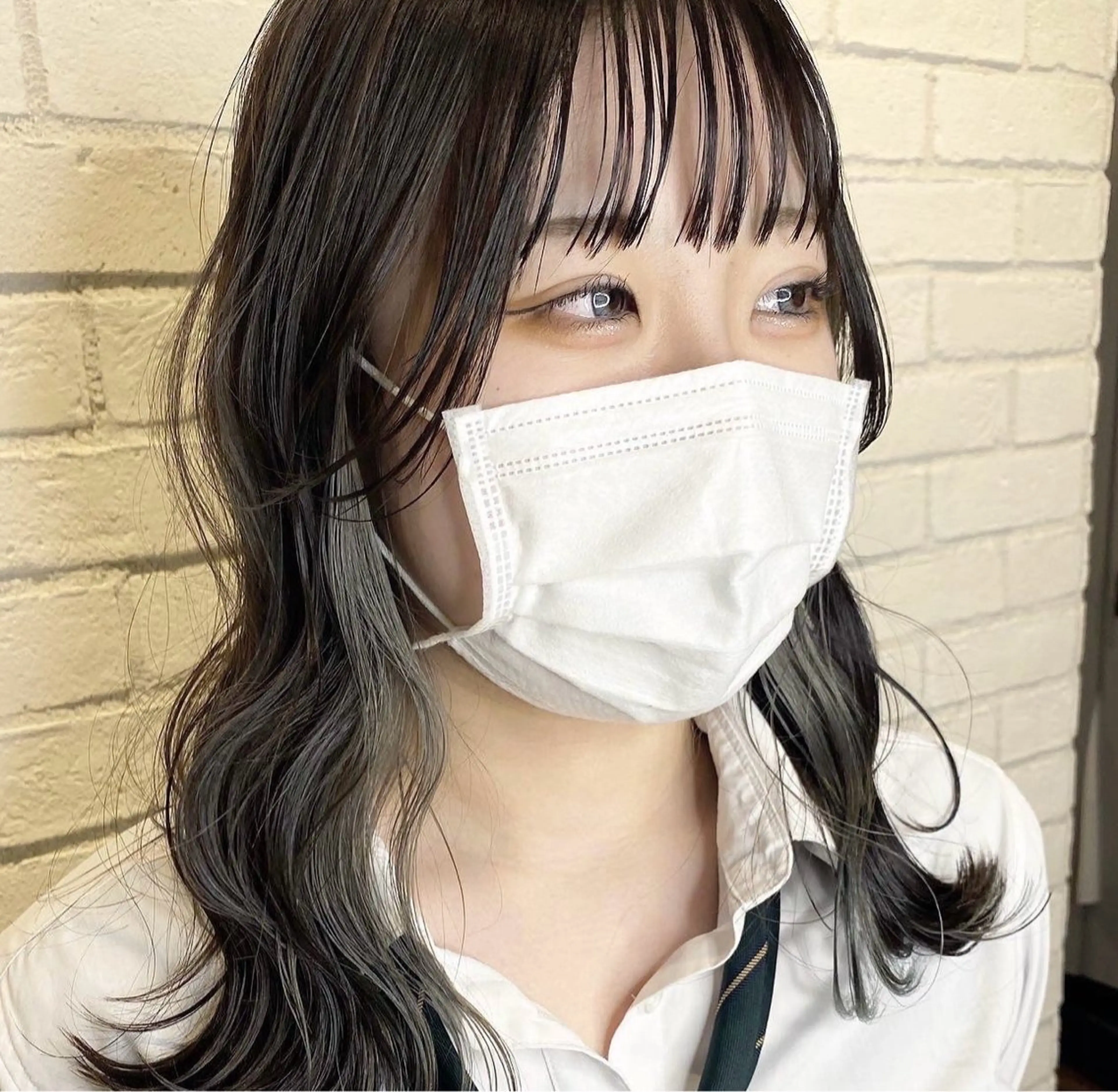 ミディアム カット ヘアセット 大里 拓馬のヘアスタイル