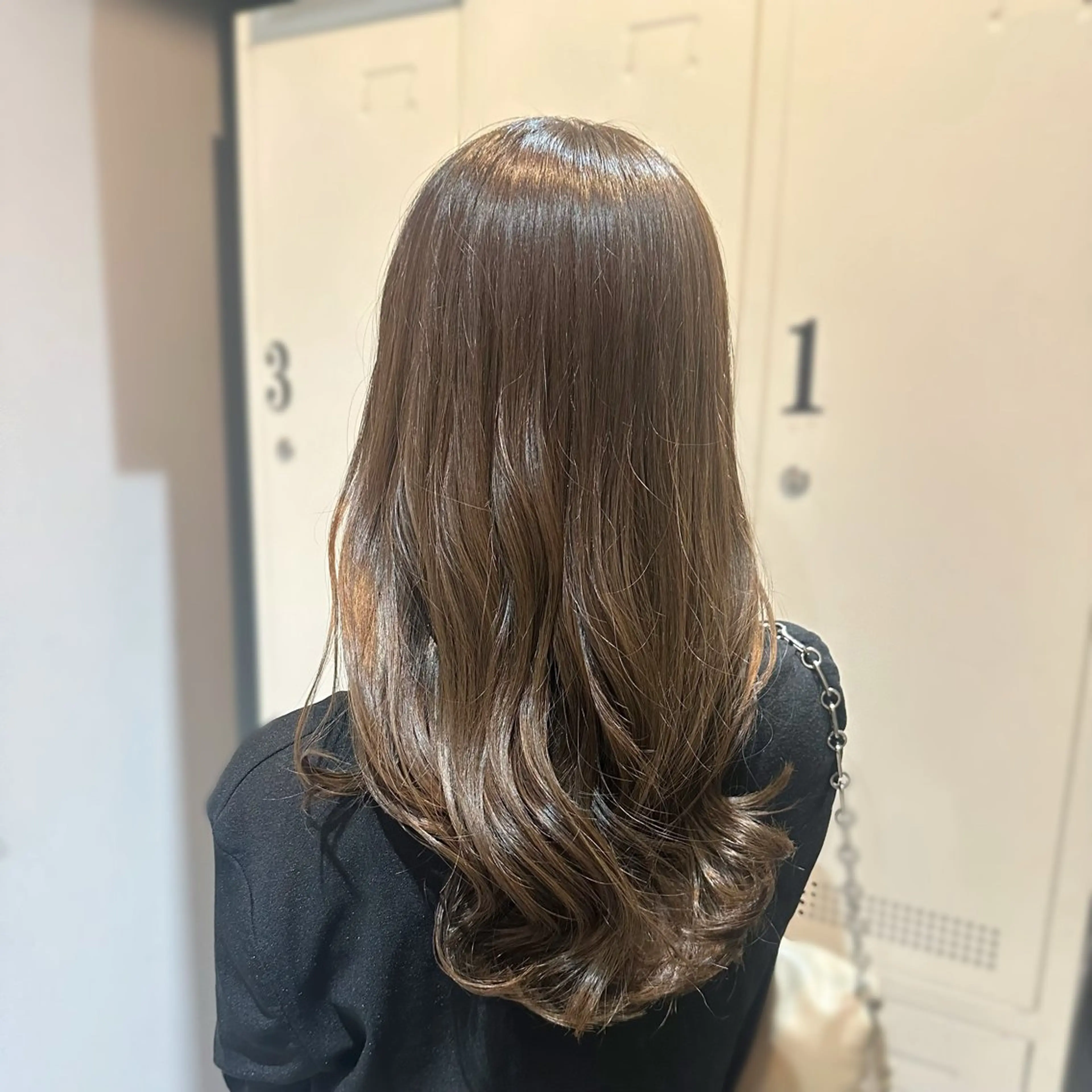 ロング カラー 縮毛矯正+モテカラー 🎀✨mihoのヘアスタイル