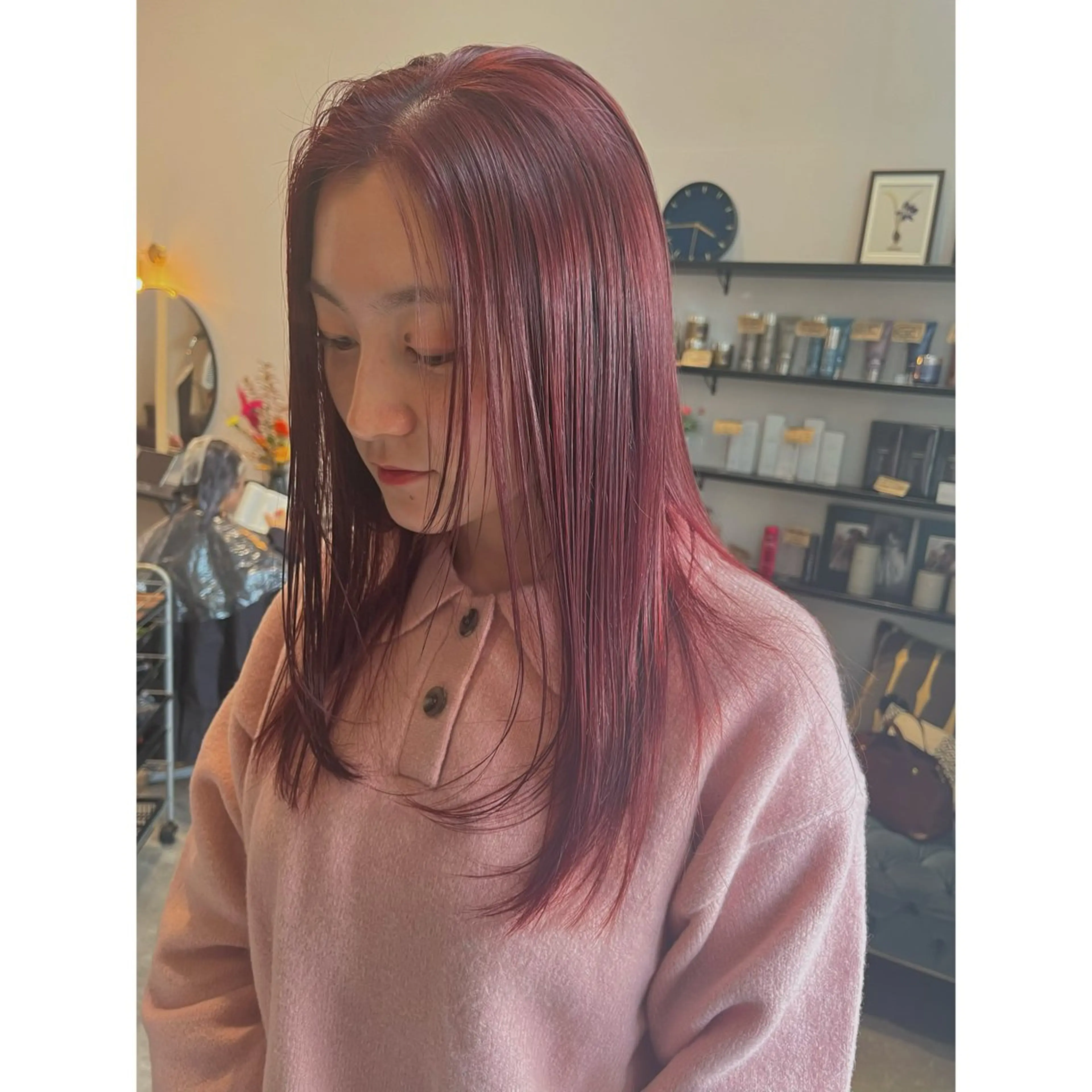 ロング 垢抜け/イメチェン color🦩ちあきのヘアスタイル