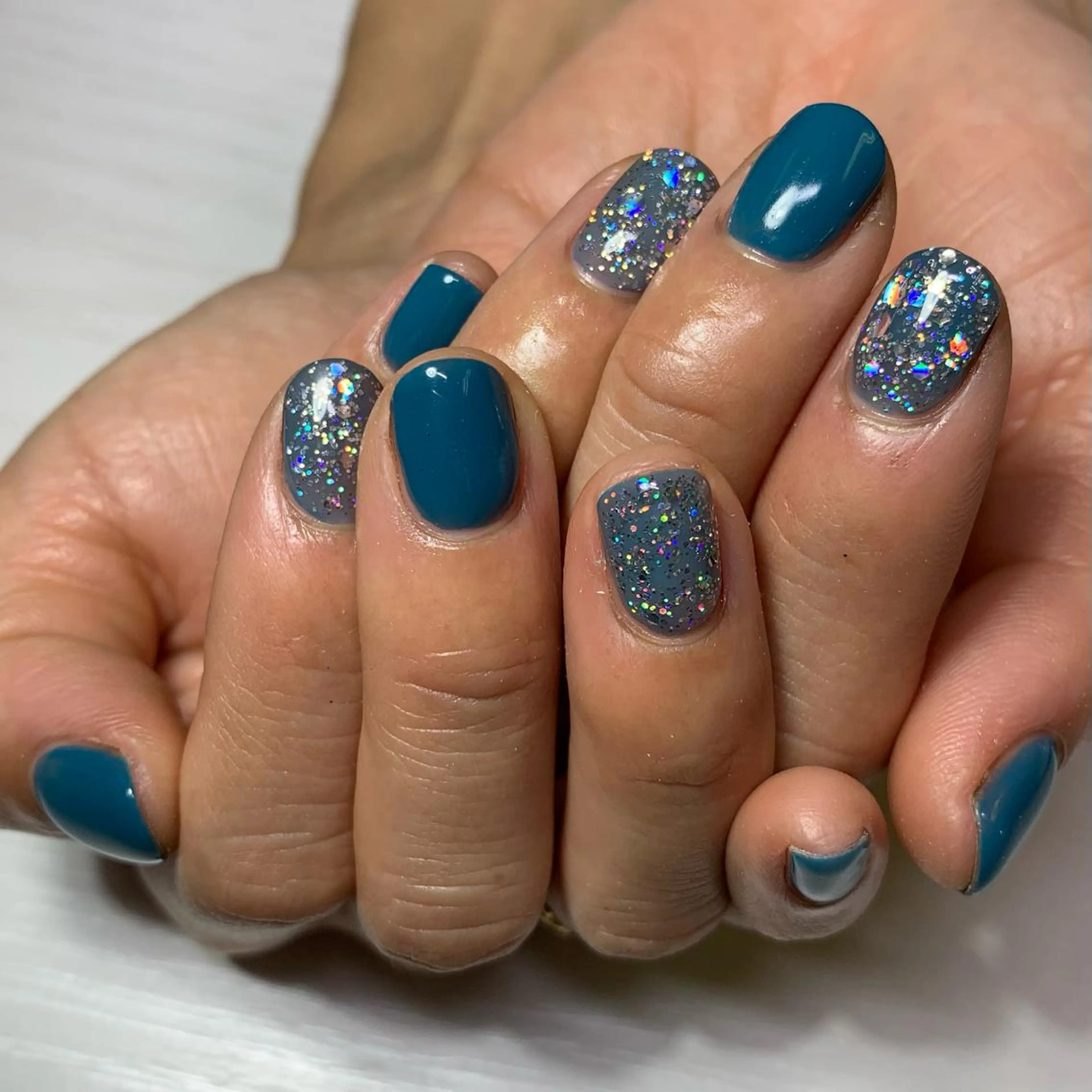 ネイル ハンドネイル καρδιά -ｶﾙﾃﾞｨｱ-のネイルデザイン