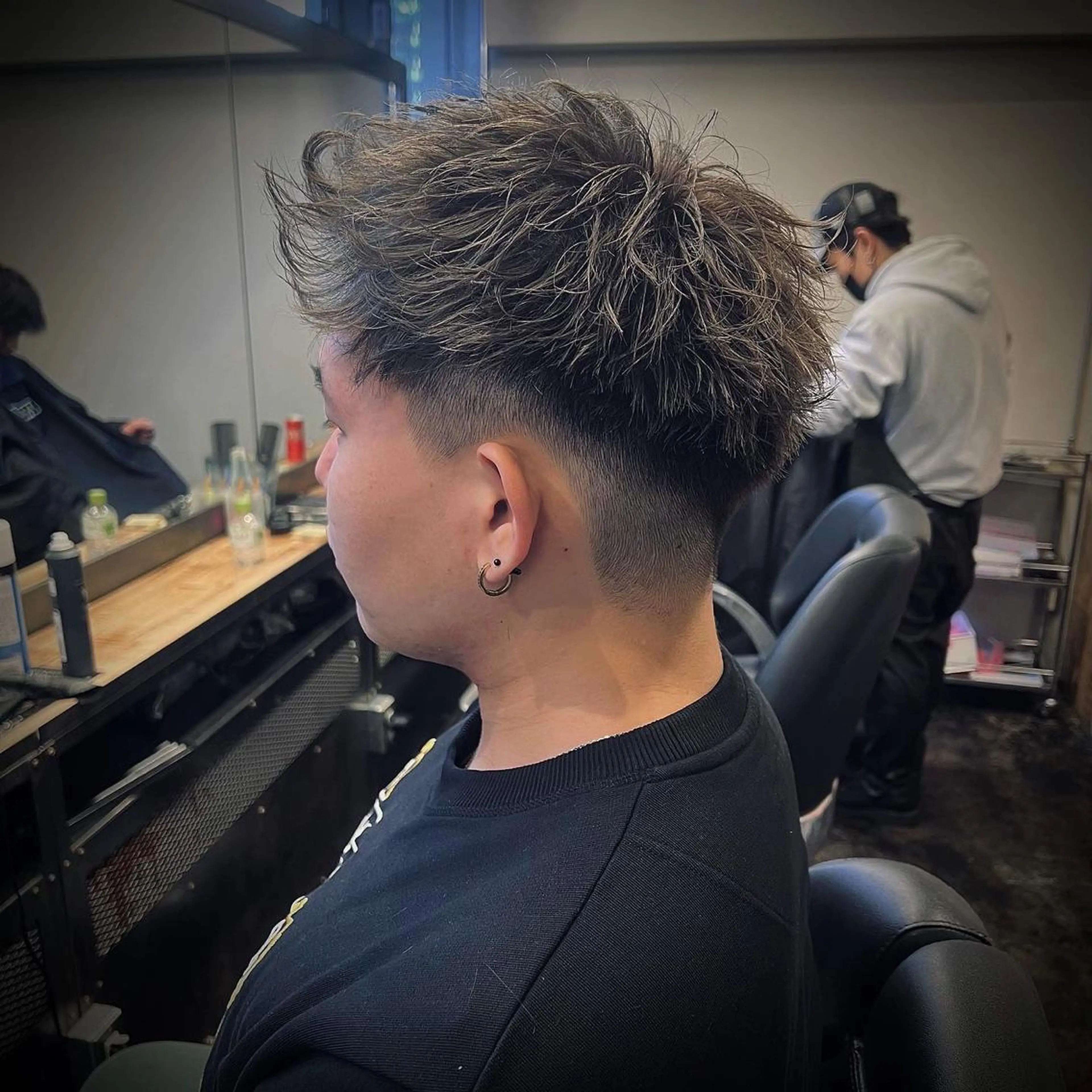 メンズ カット トリートメント ヘッドスパ メンズ特化/パーマ/ メッシュ/竜成のヘアスタイル