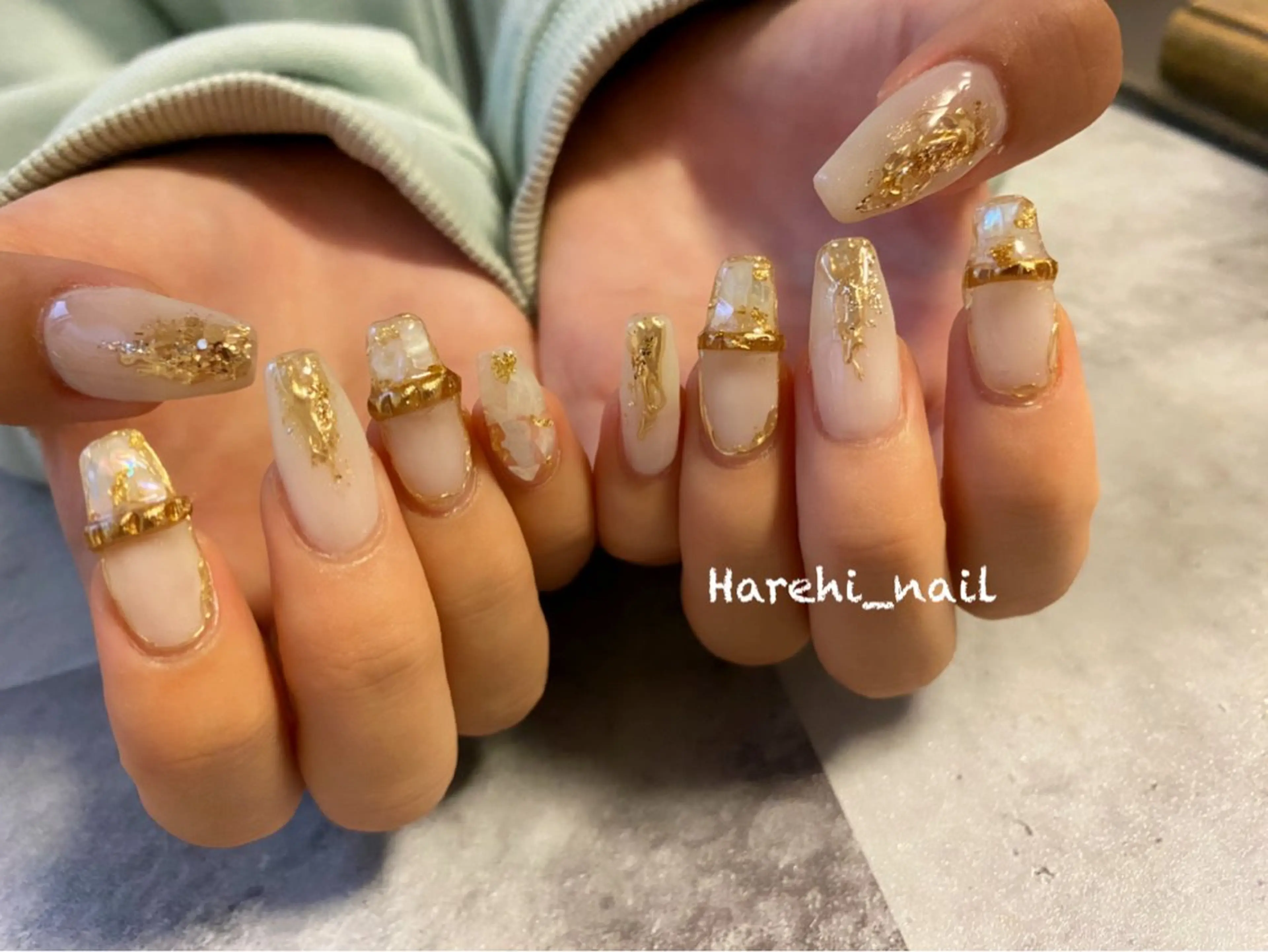 ネイル ハンドネイル Harehi_ nailのネイルデザイン