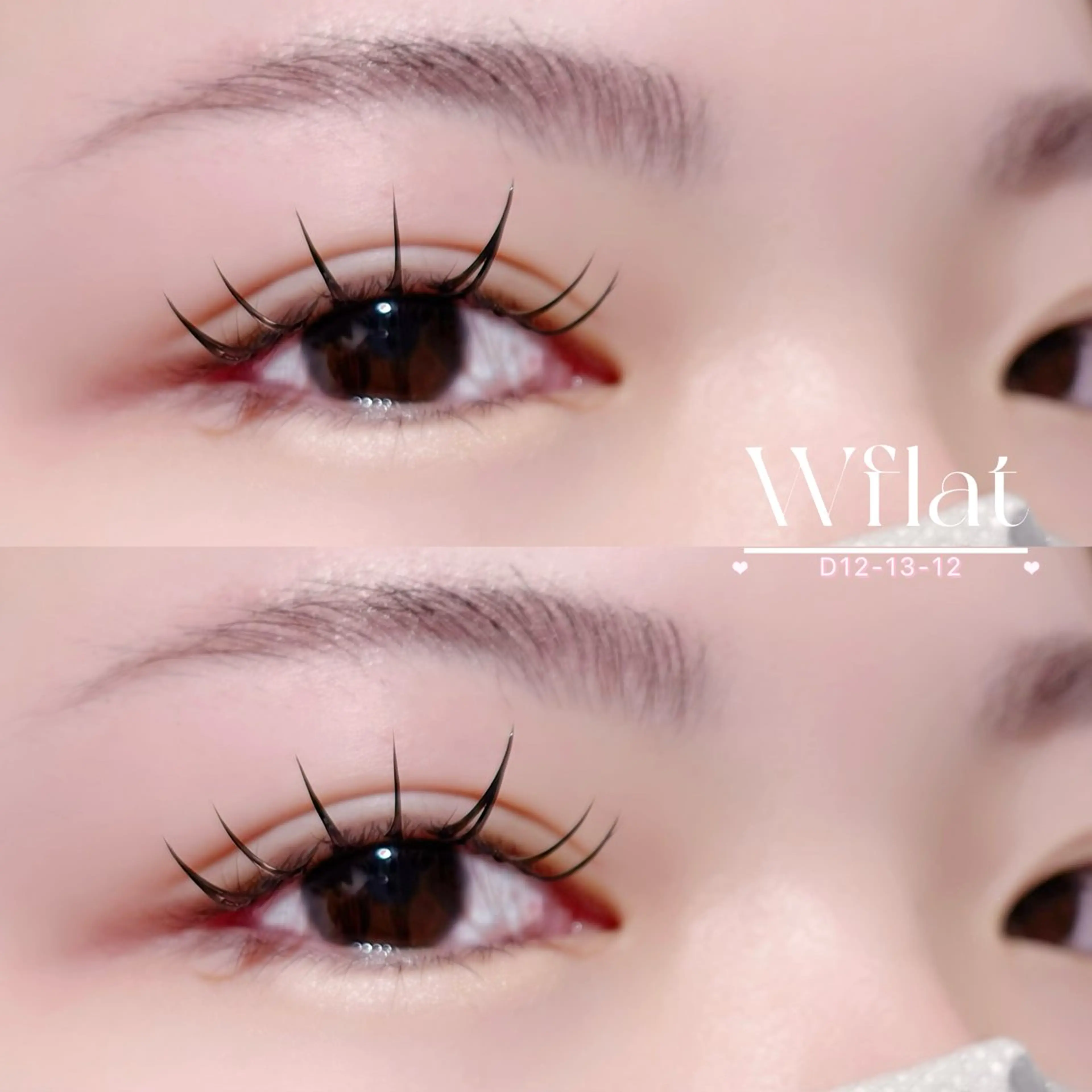 マツエク・マツパ マツエク KNACK eye lash RISAのマツエク・マツパデザイン