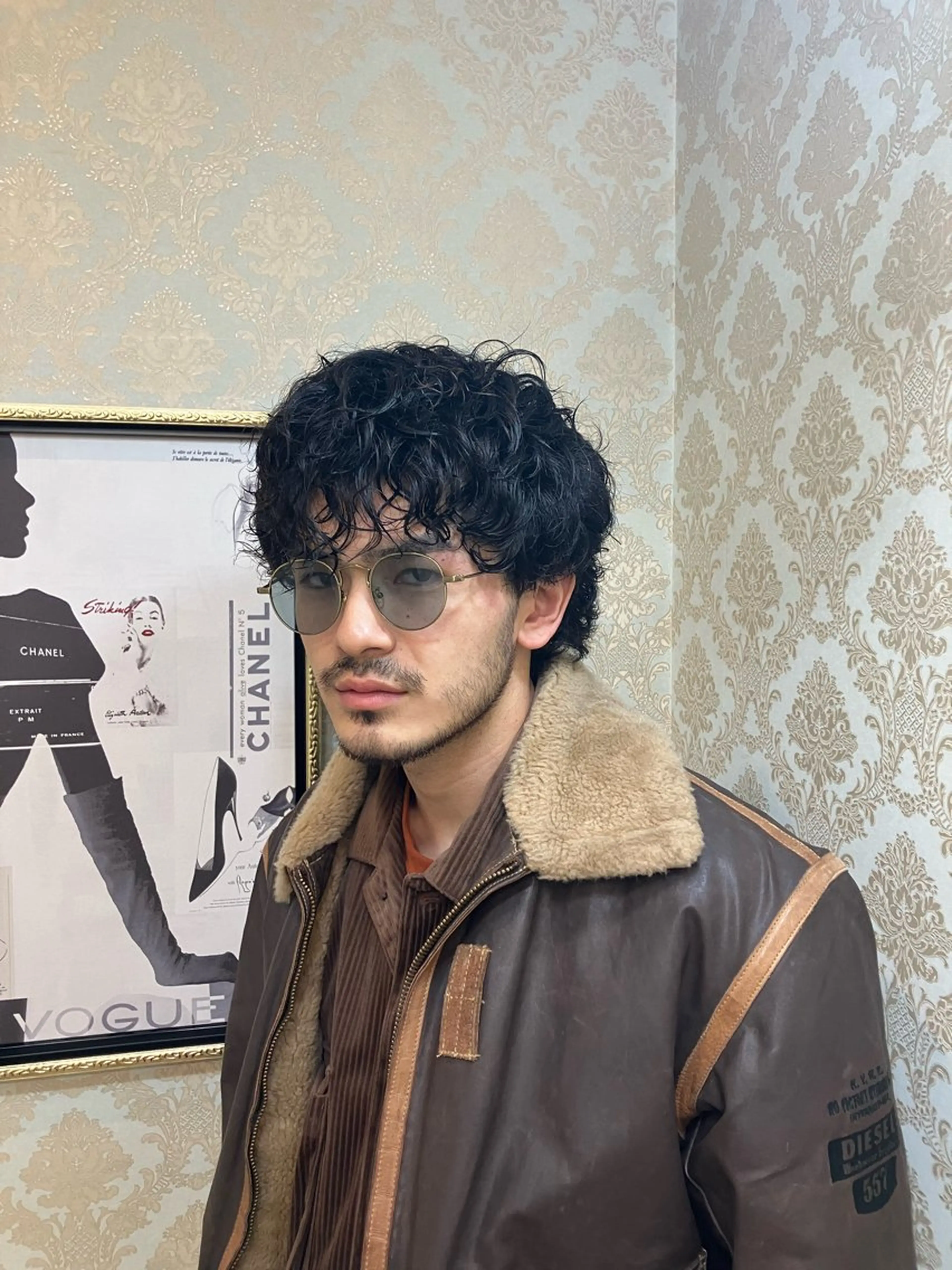 パーマ メンズ メンズパーマ Tink 橋本 青空のヘアスタイル