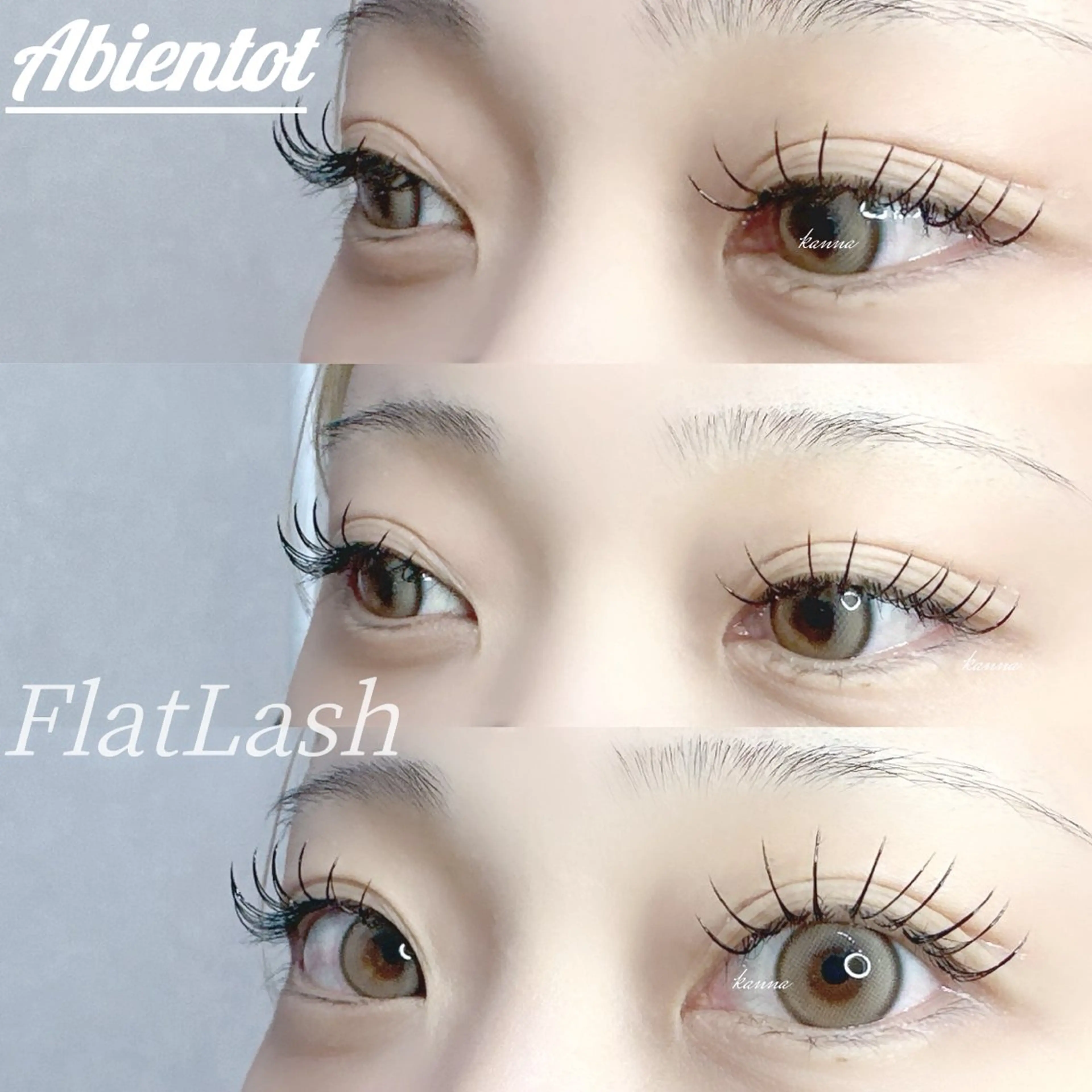 マツエク・マツパ Abientot Kannaのマツエク・マツパデザイン