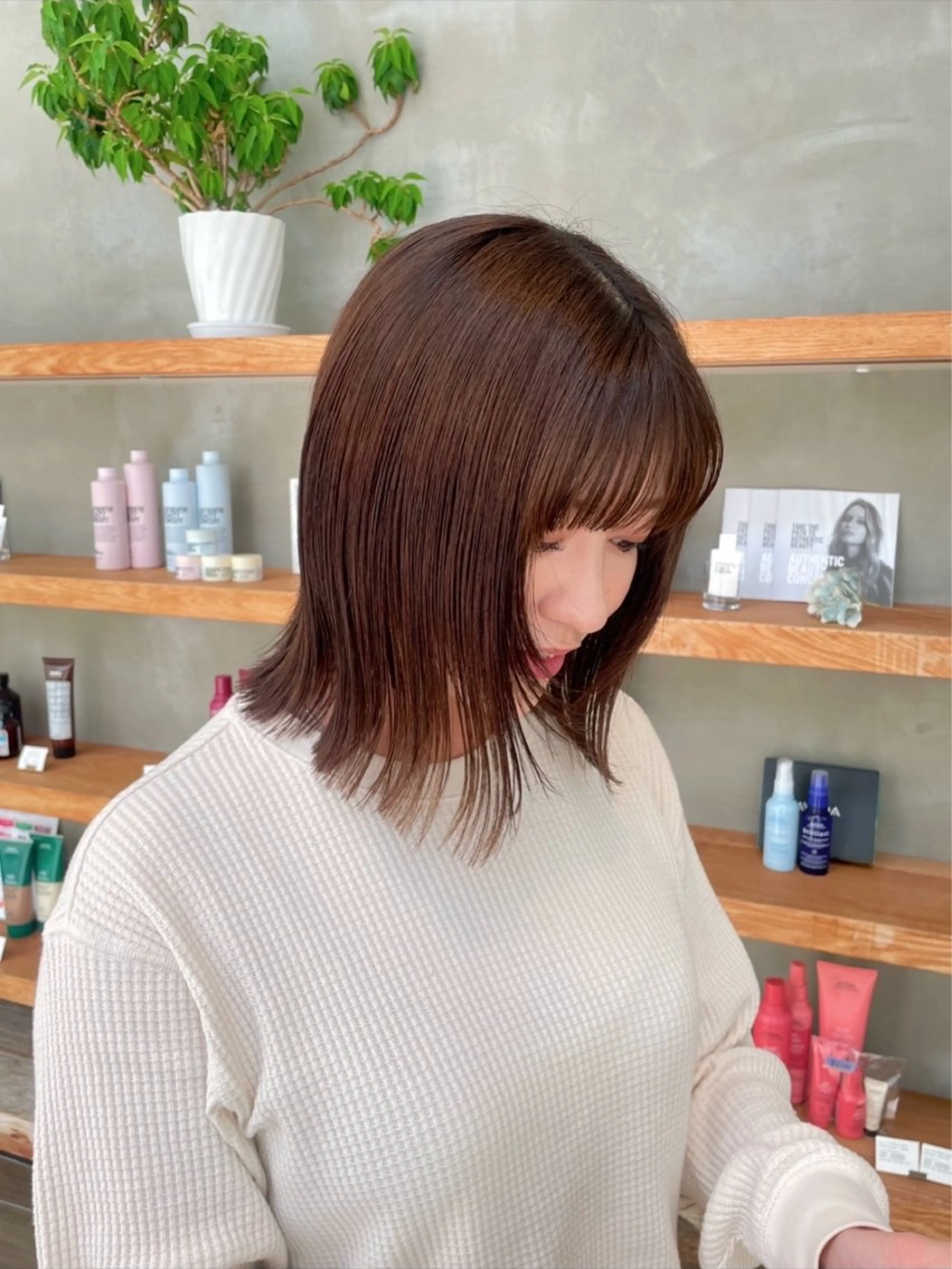 ミディアム kana /表参道/shortのヘアスタイル