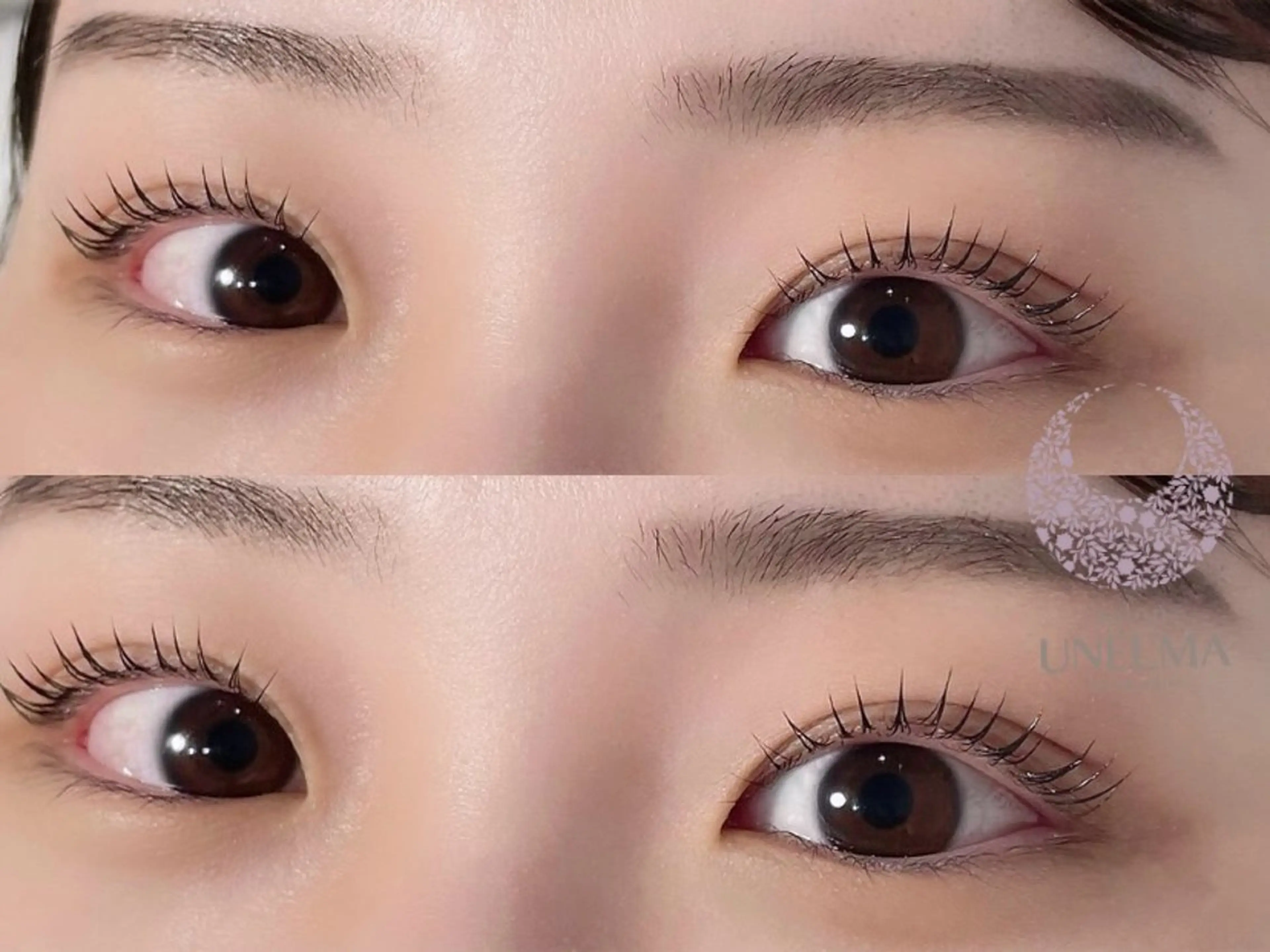 マツエク・マツパ パリジェンヌラッシュリフト Yana アイリスト UNELMAのマツエク・マツパデザイン