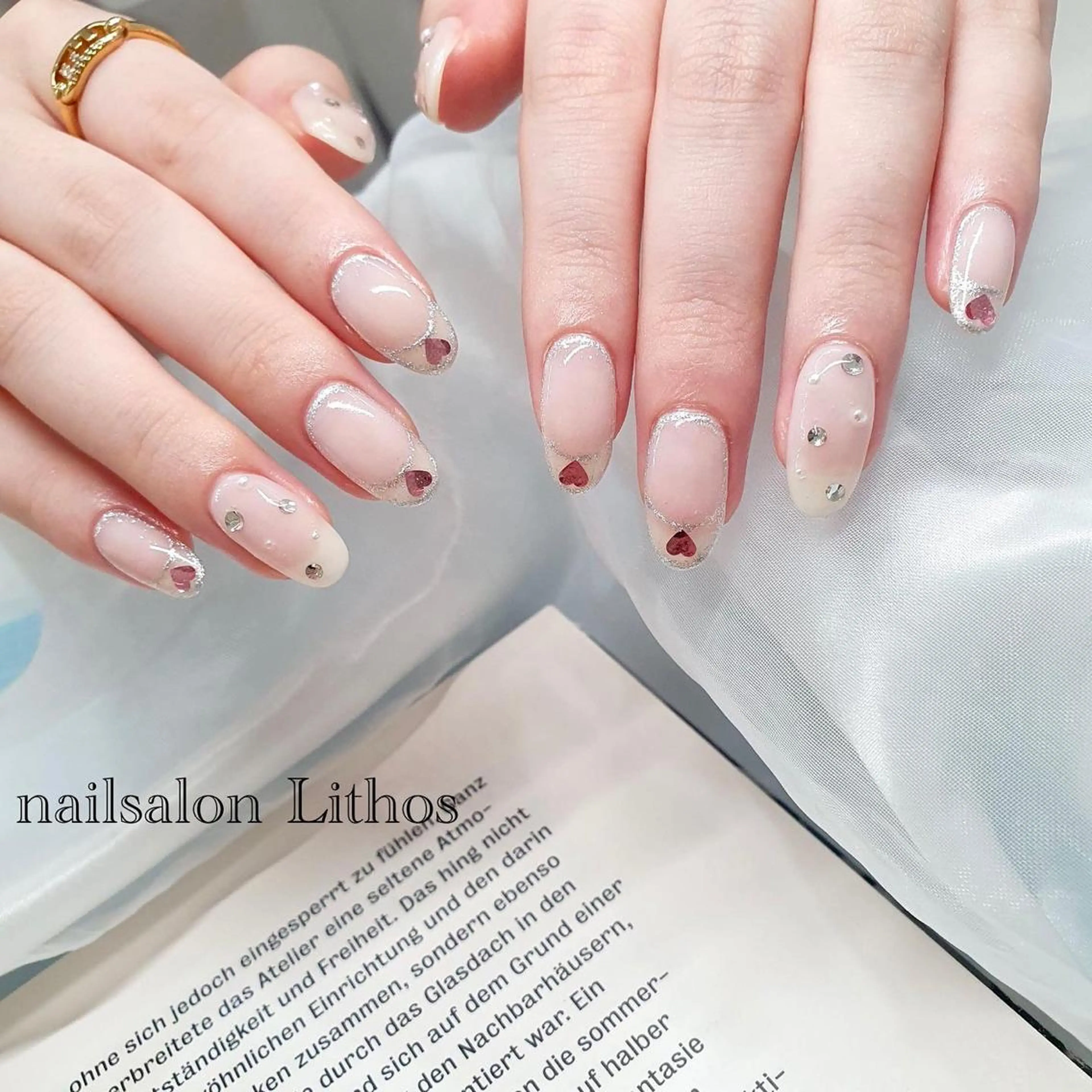 ネイル ハンドネイル nailsalon Lithos所属・nailsalon Recontreのネイルデザイン