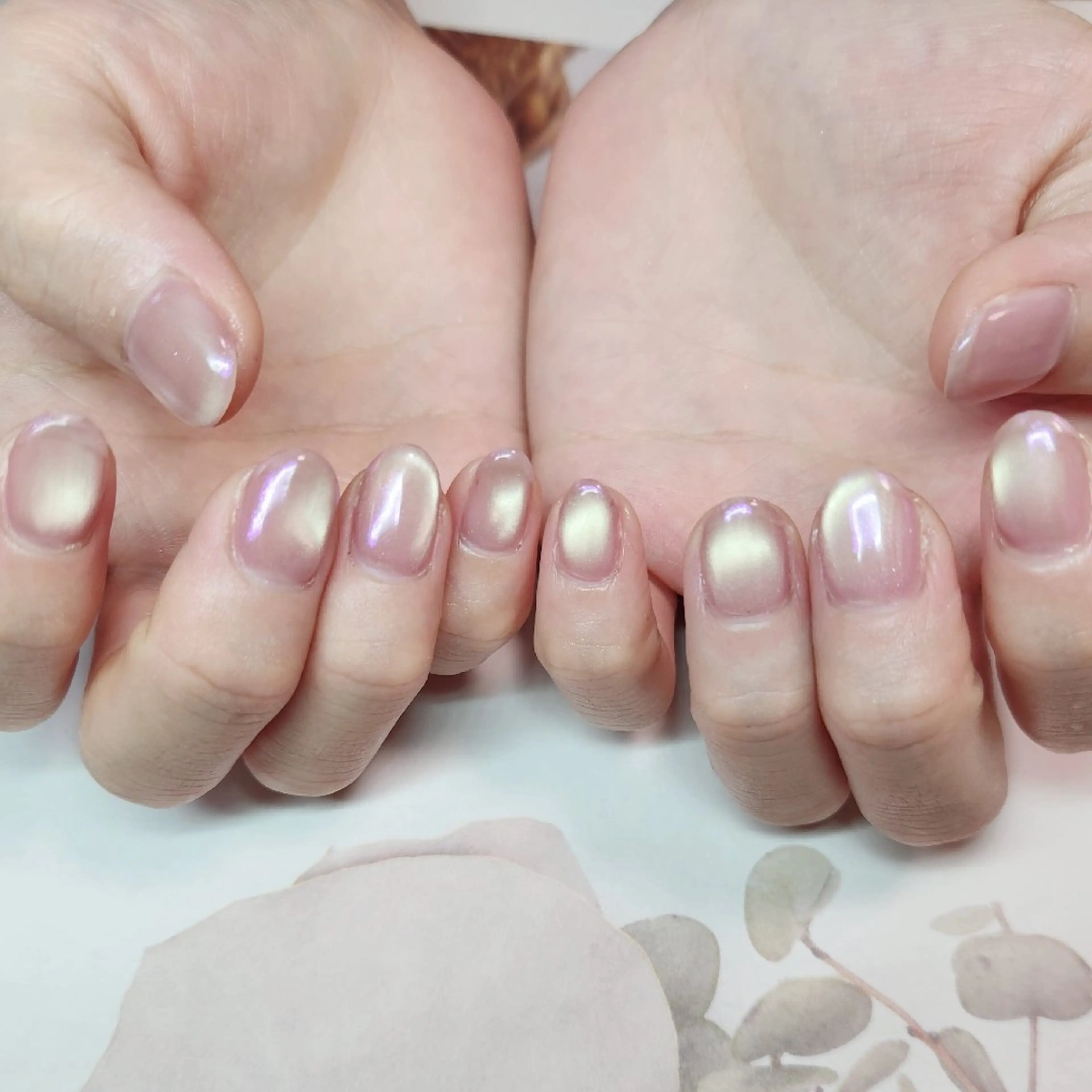 ワンカラー+ミラーの写真