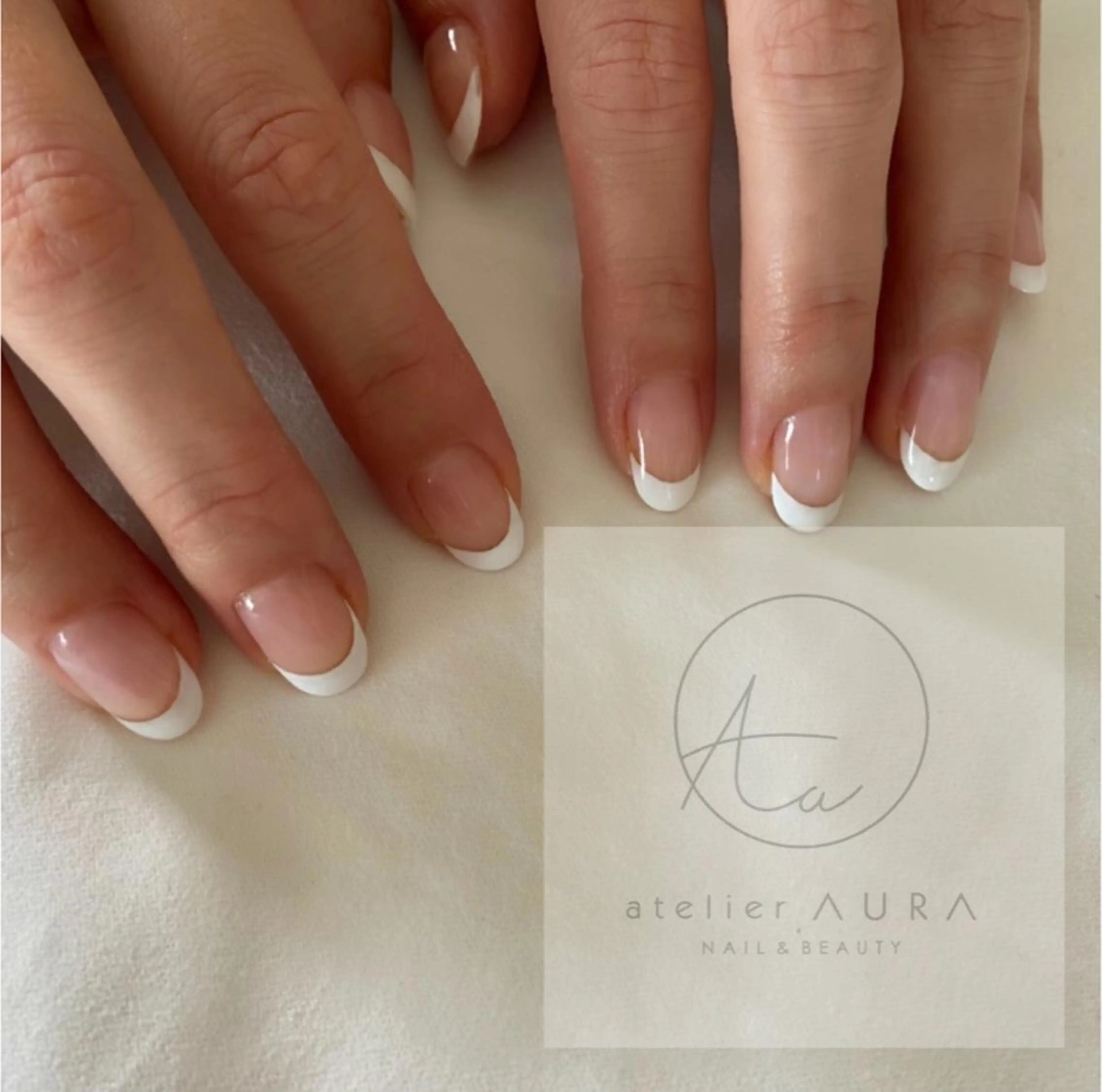 フレンチネイルの写真