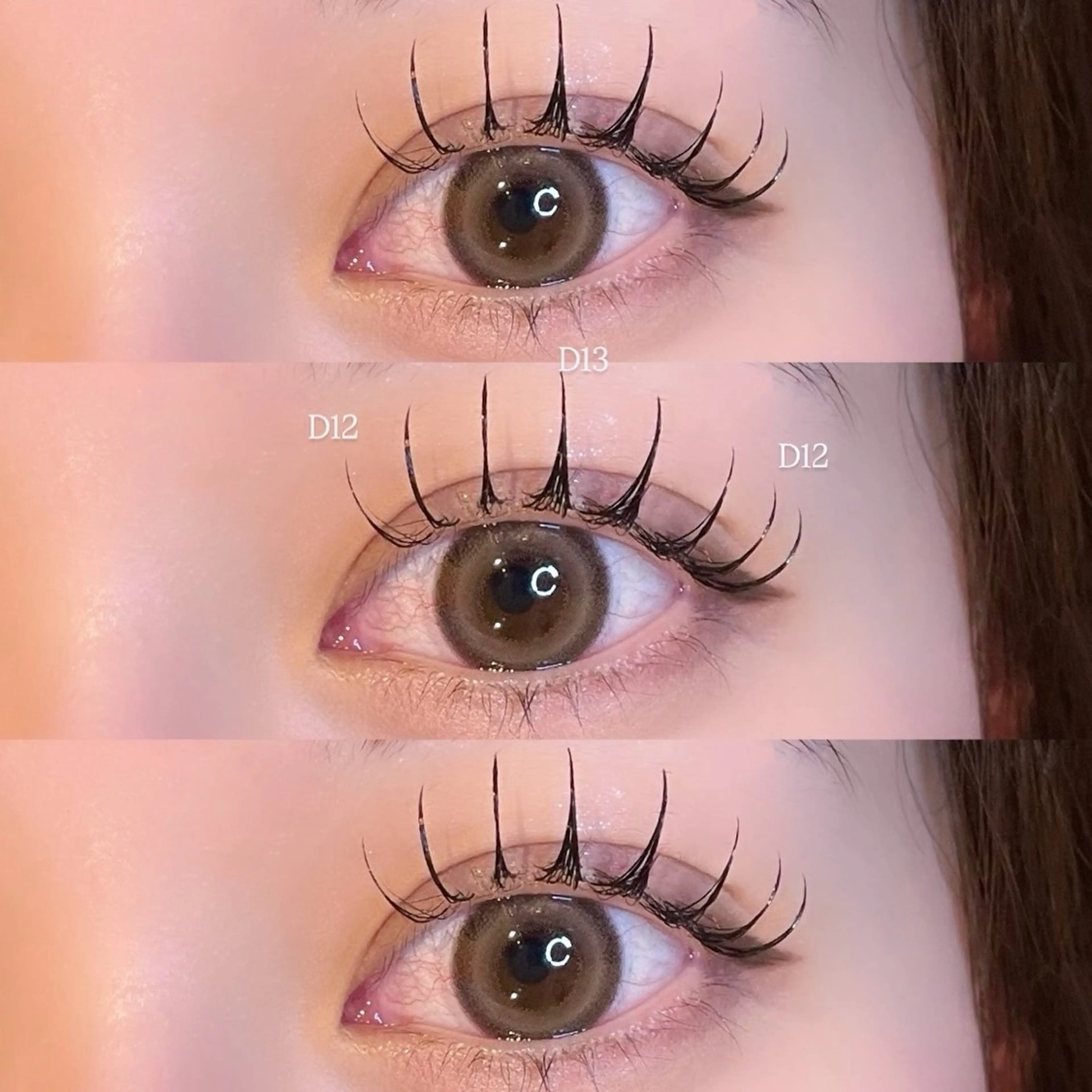 マツエク・マツパ マツエク Mell Yuuna ♡パリエク /束感のマツエク・マツパデザイン