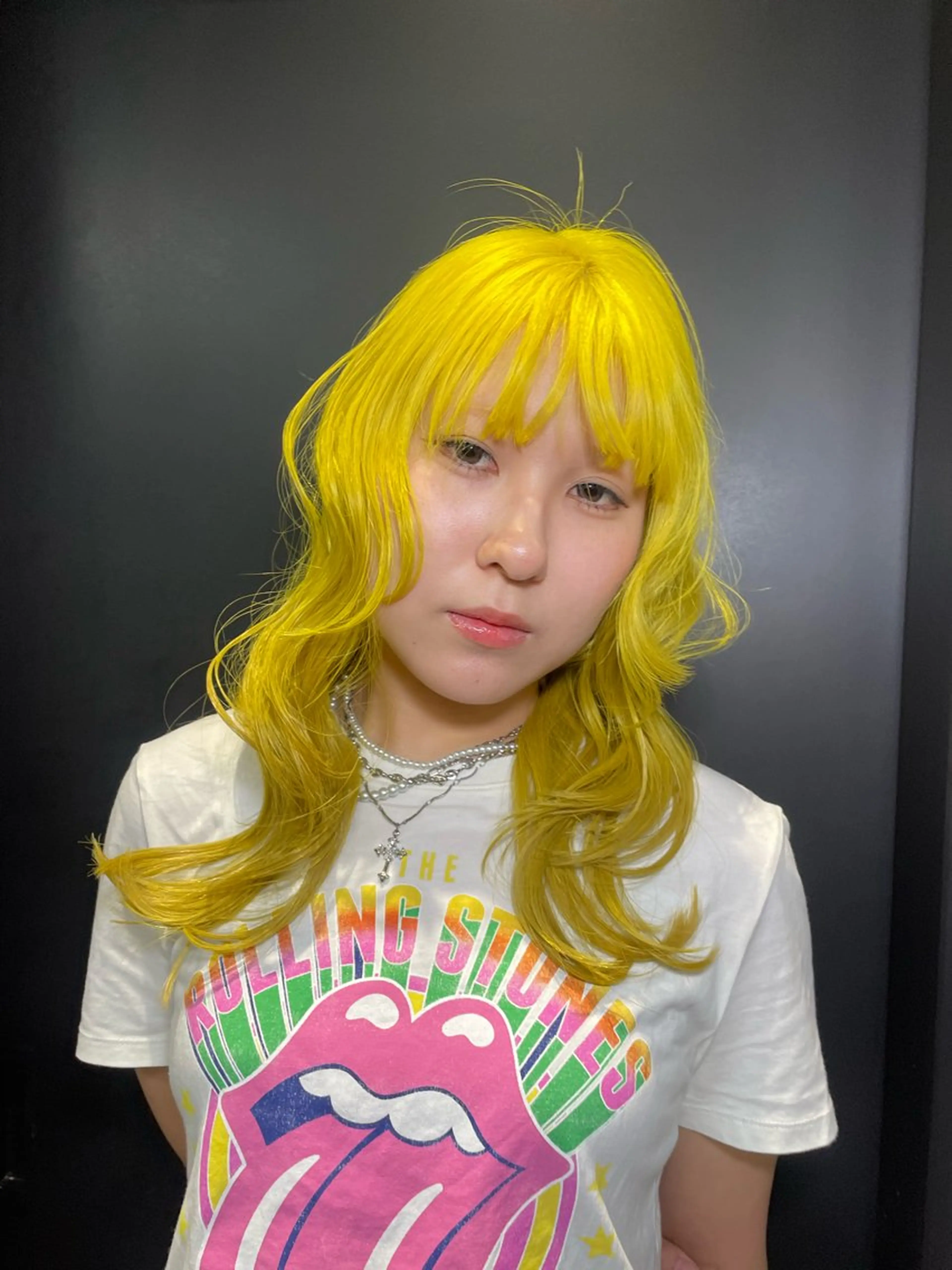 カラー イエローカラー Null所属・残留しないハイトーン 🎀マホのヘアスタイル