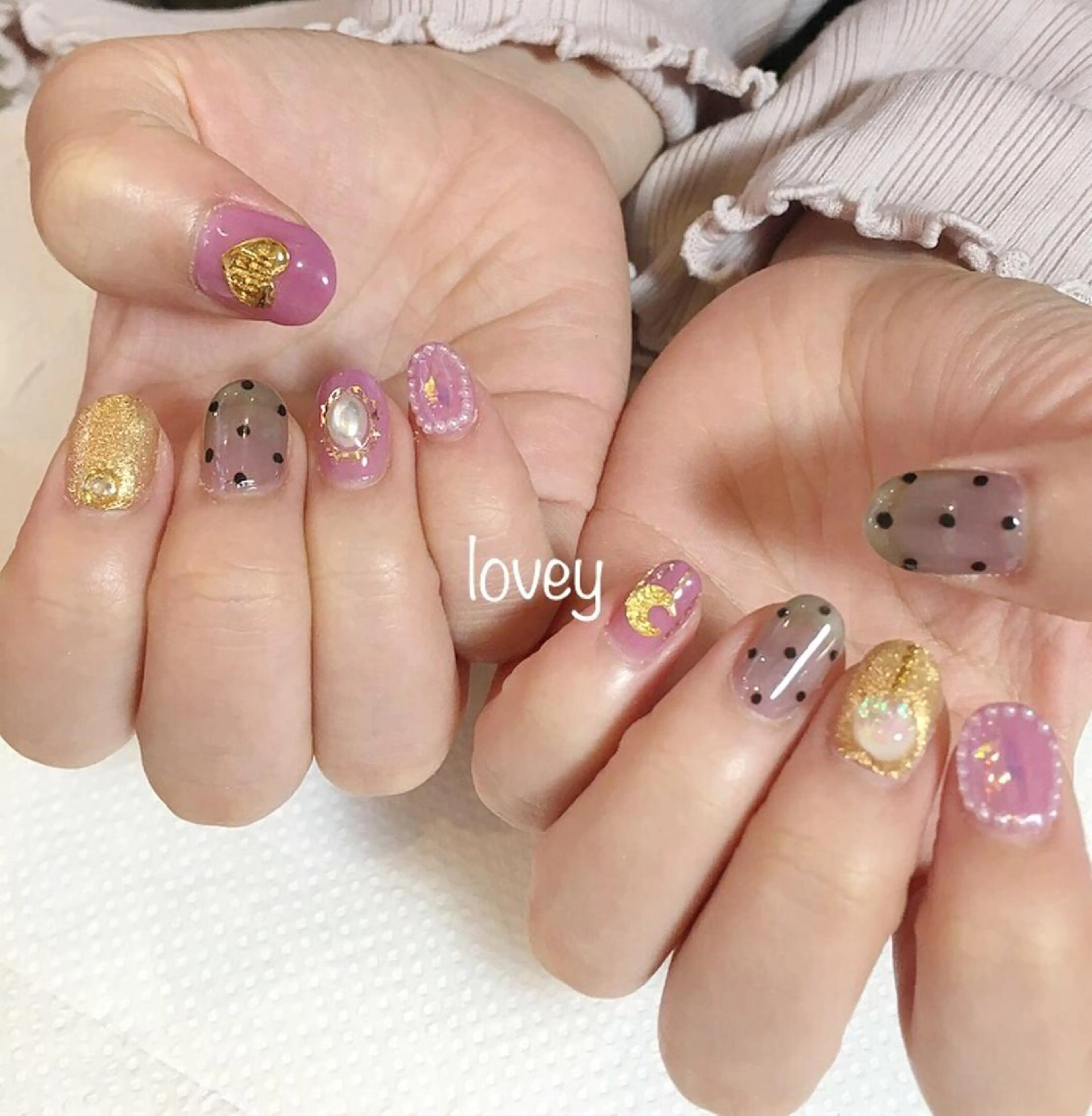ネイル プライベートサロン loveyのネイルデザイン