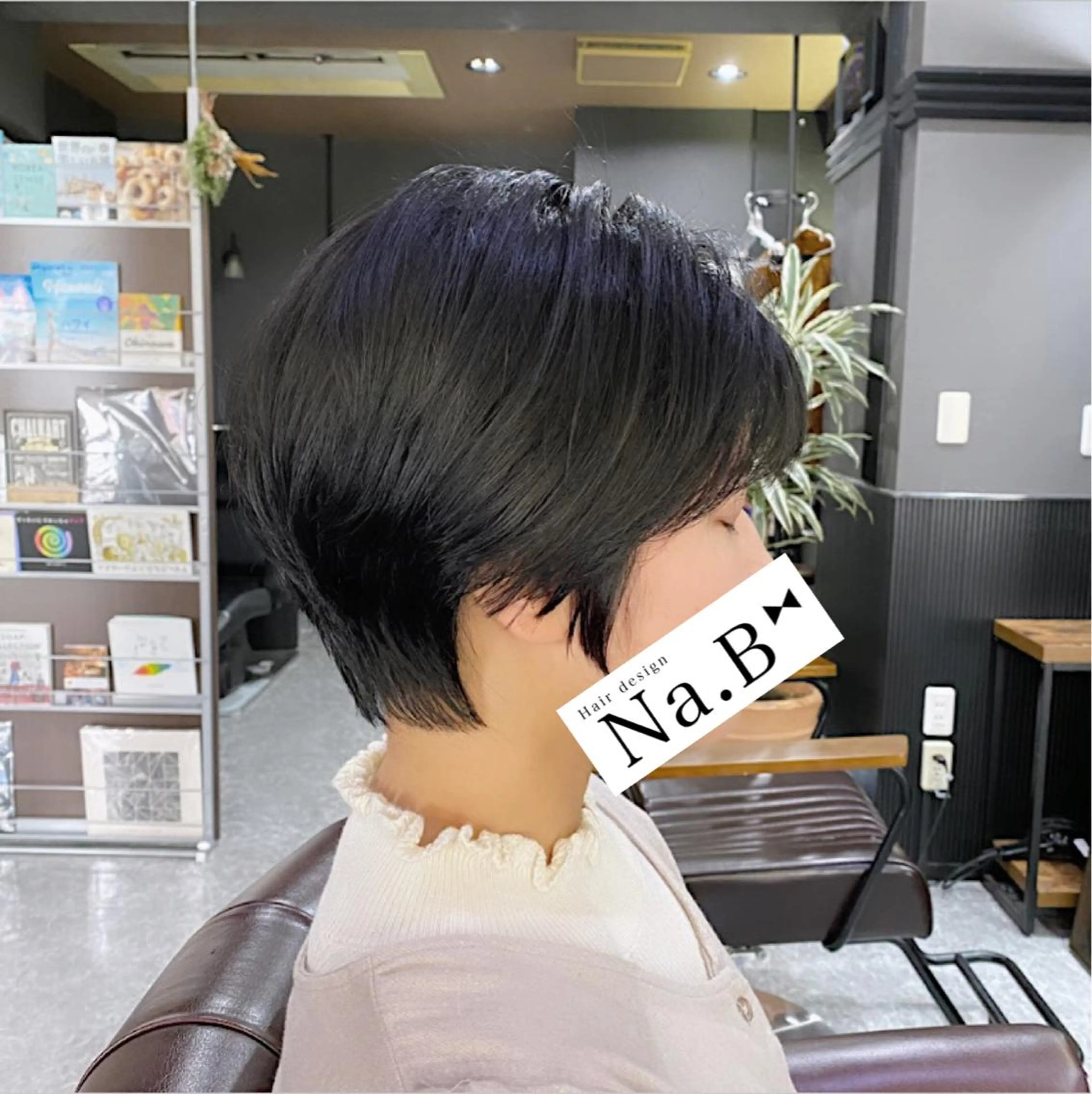ショート Hair design Na.B所属・ジユン 지윤のヘアスタイル