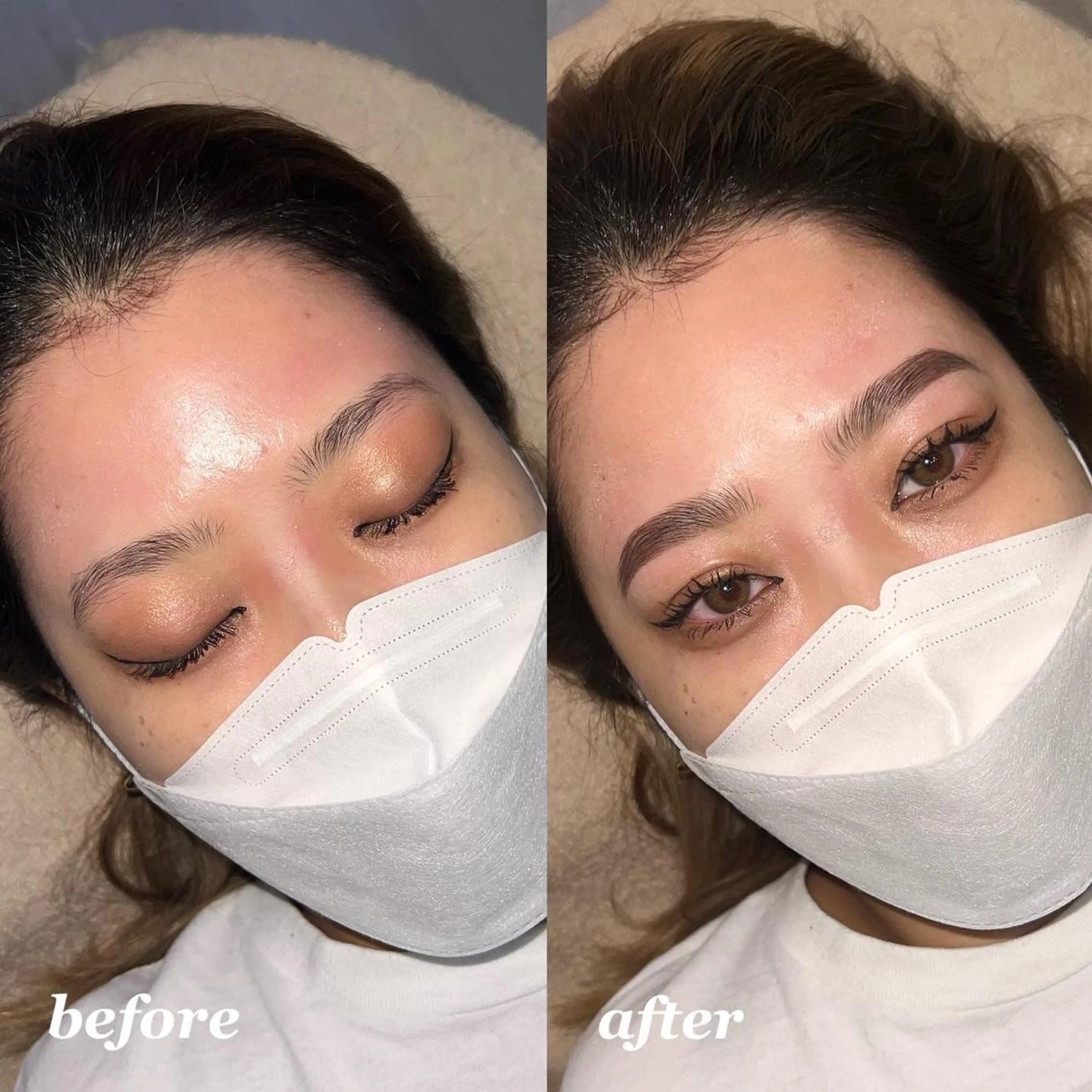 アイブロウ ハリウッドブロウリフト その他(アイブロウ) BeBe studio所属・山添 奏子のその他イメージ