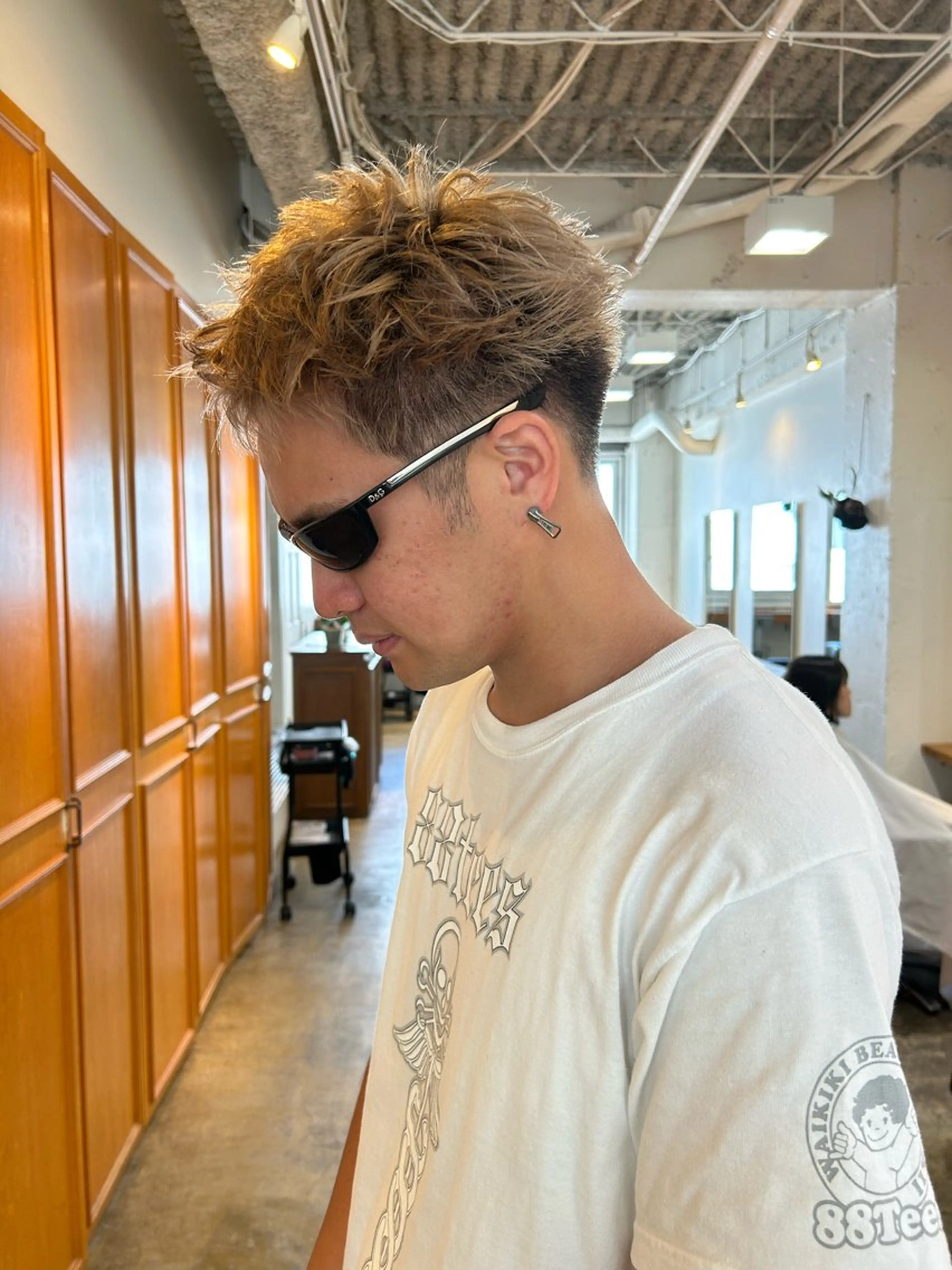 ショート メンズ デザインパーマ🌀 KAISEIのヘアスタイル