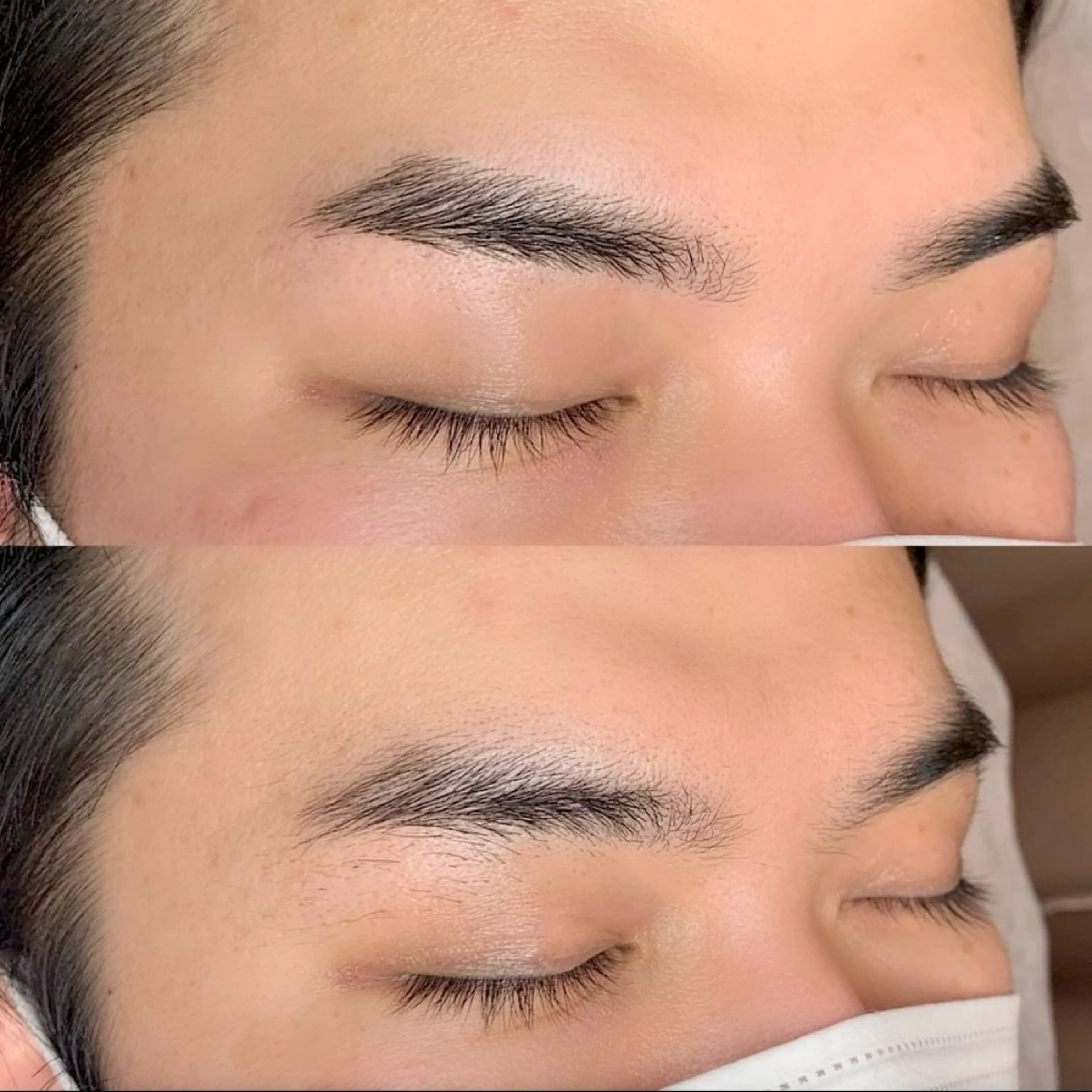 メンズ アイブロウ メンズアイブロウ huluhulu nakajimaのマツエク・マツパデザイン