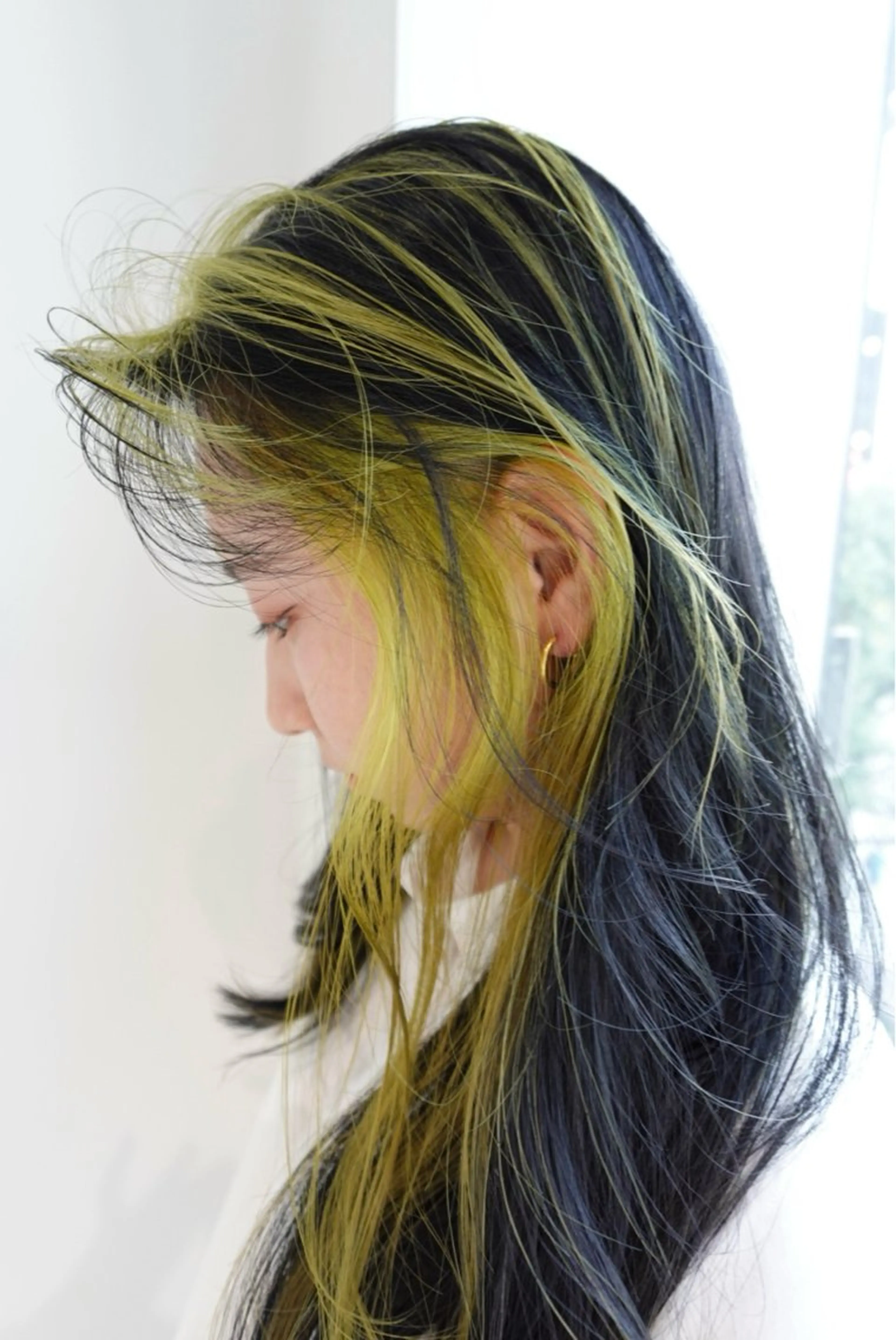 セミロング カラー ブリーチ ハイトーンカラー ヘアカラー 吉祥寺/個性派/ kazuha🩰のヘアスタイル