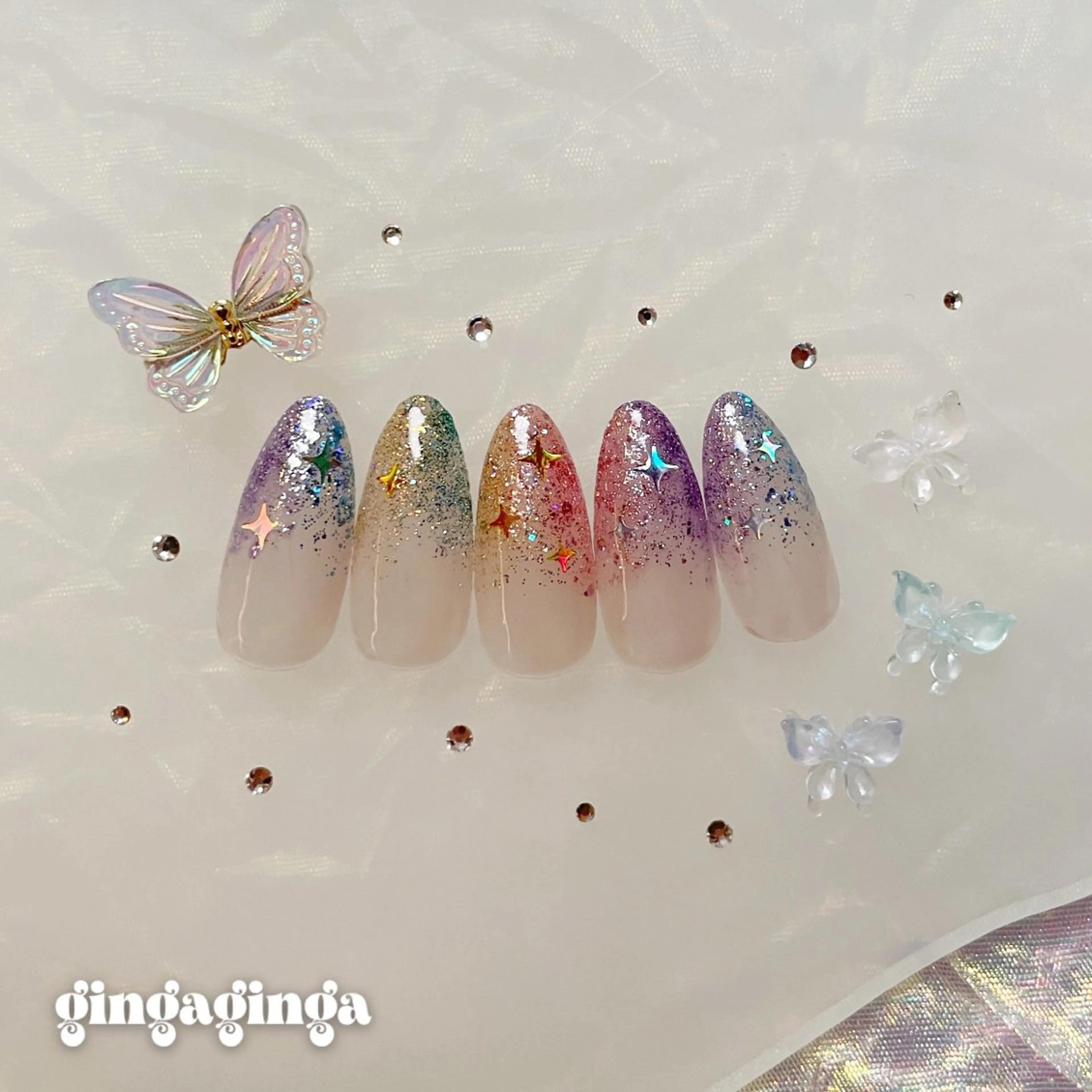 ショート ハンドネイル watanabe miyuuのネイルデザイン