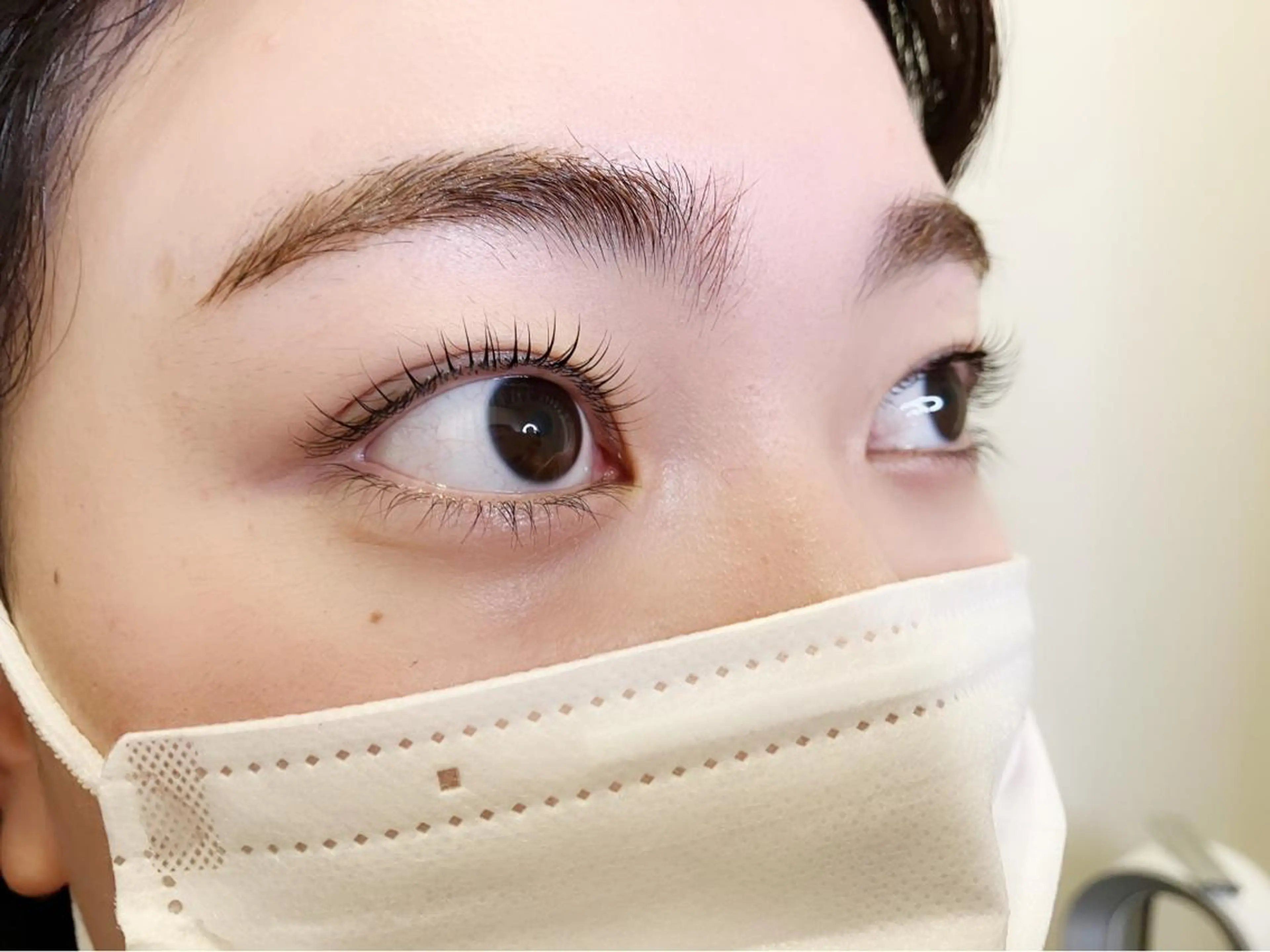 マツエク・マツパ パリジェンヌラッシュリフト 一重×まつ毛パーマ Hair&Make Nahoのマツエク・マツパデザイン