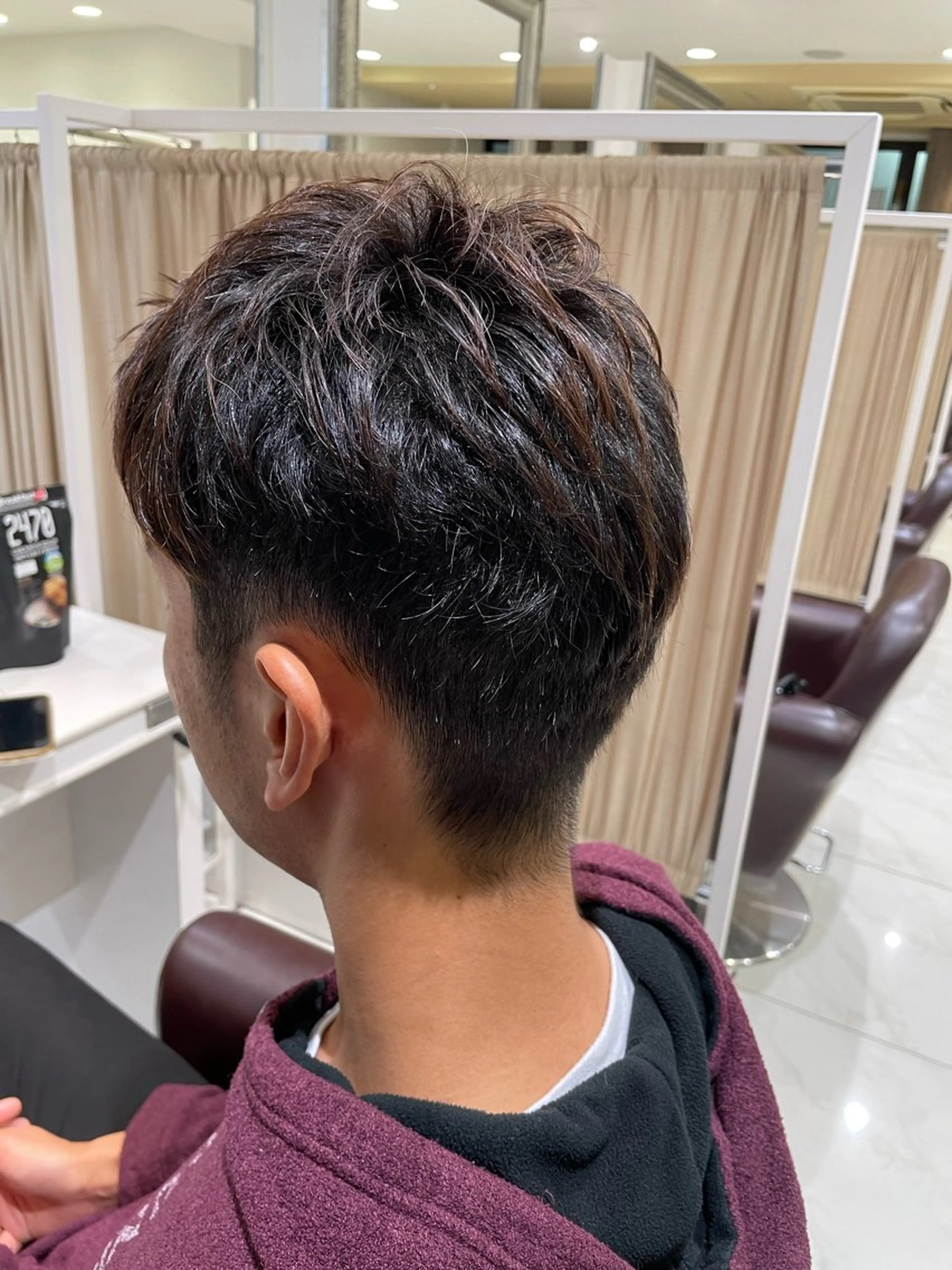 メンズ 刈り上げ 前田 夏実/メンズカットのヘアスタイル