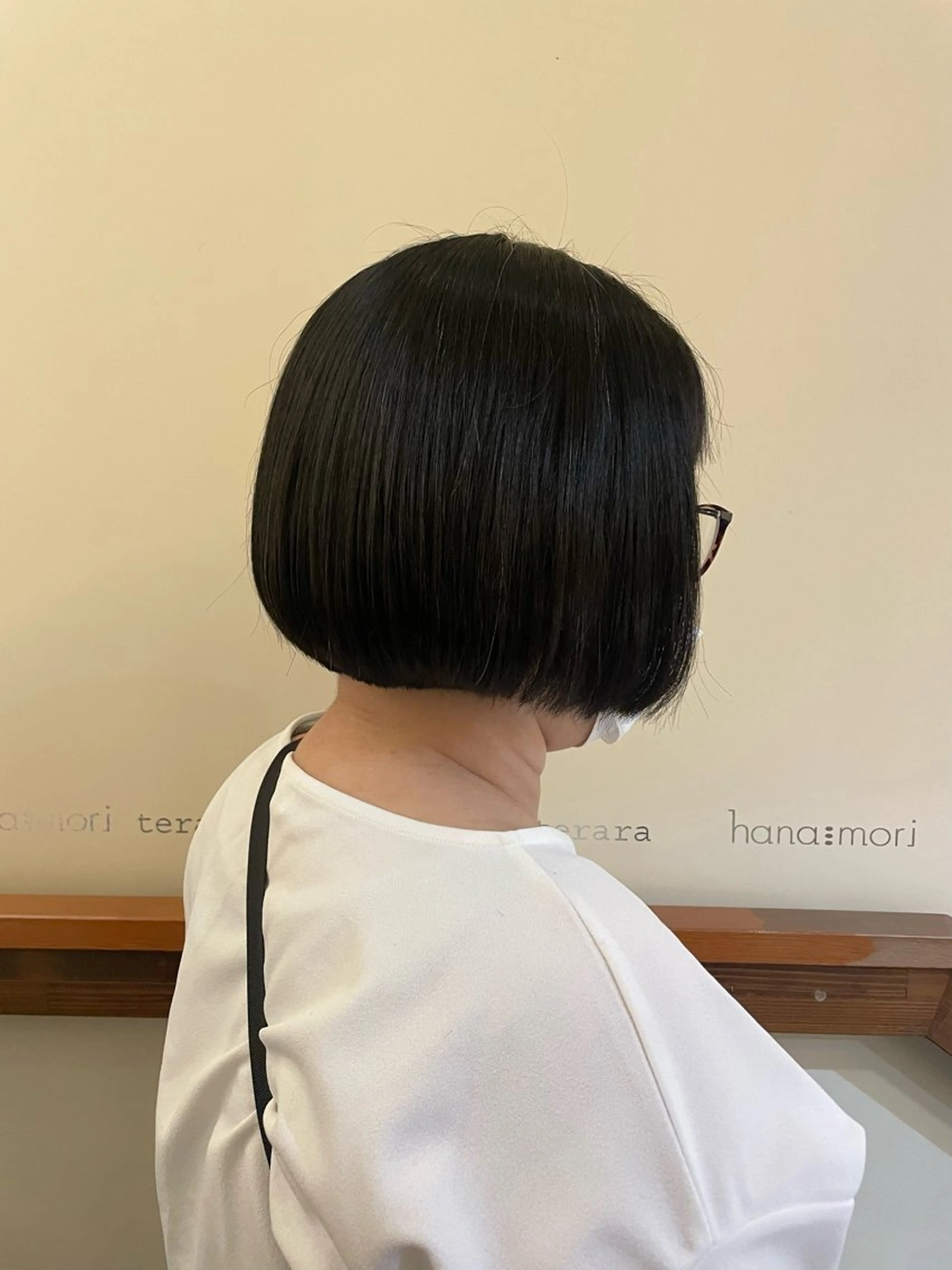 ショート ボブ hanamori terara所属・森 琳音のヘアスタイル