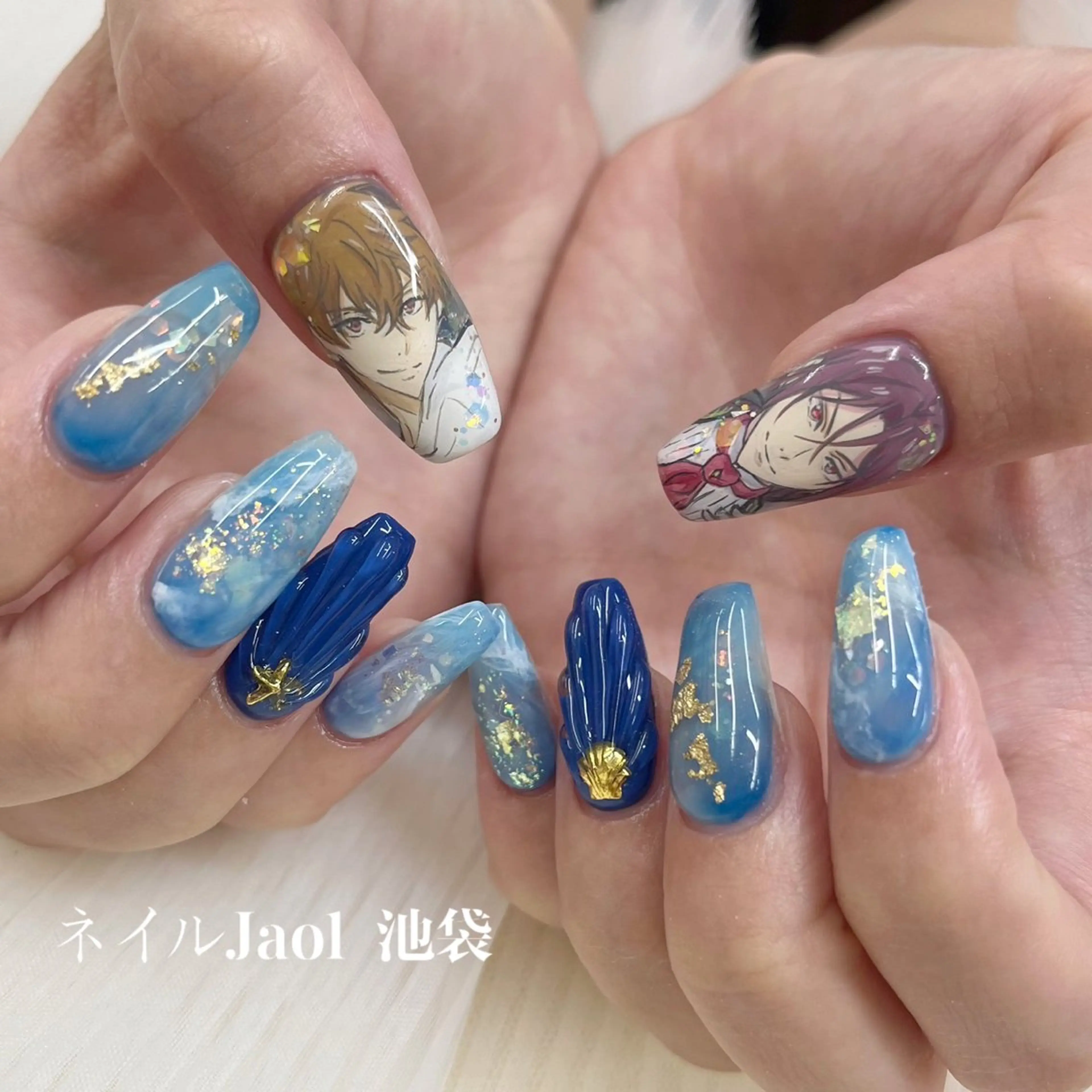 ロング nail jaol池袋店所属・ネイルJaol 池袋のネイルデザイン