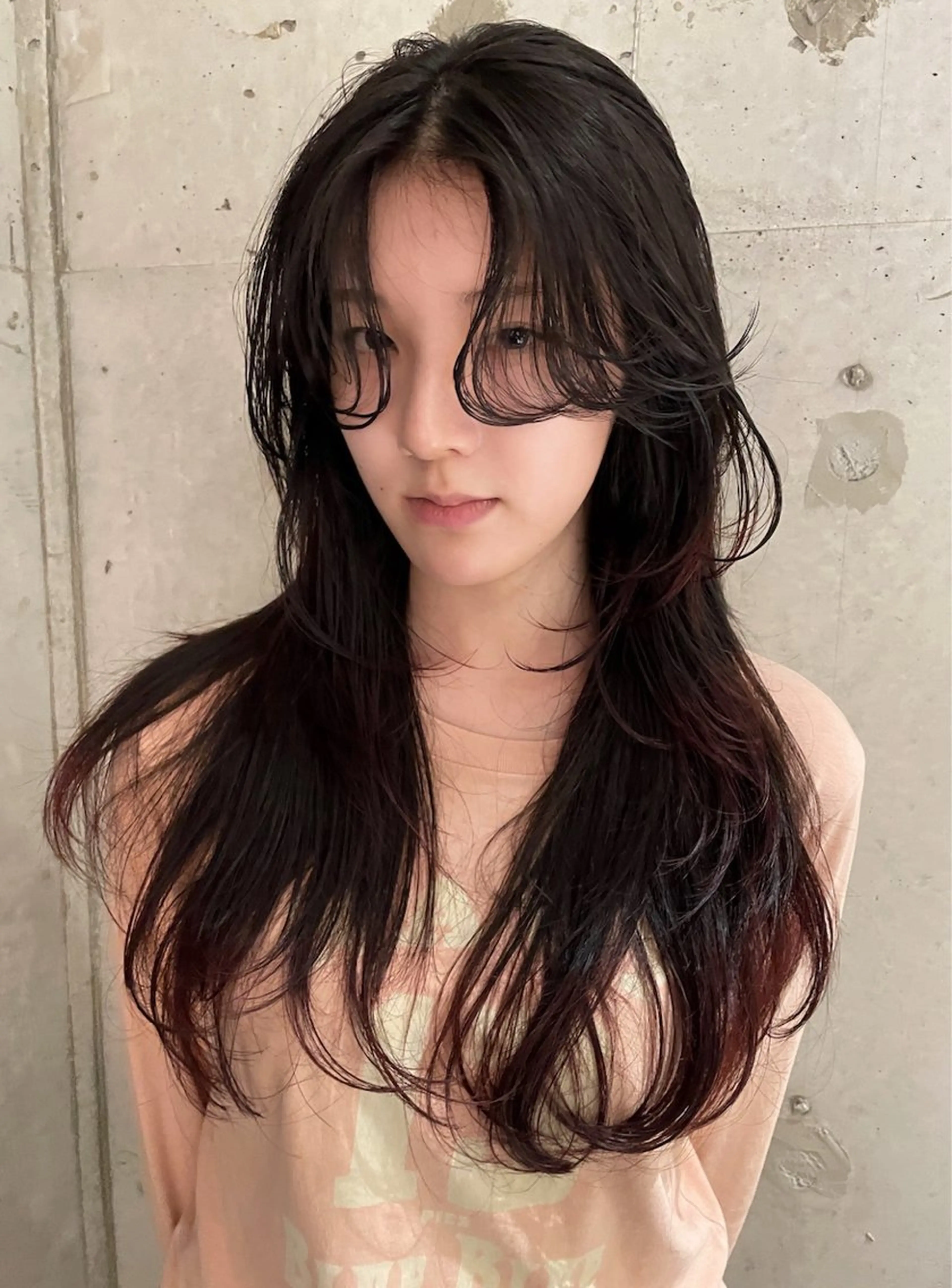 ロング カラー ヘアカラー sano rikitoのヘアスタイル