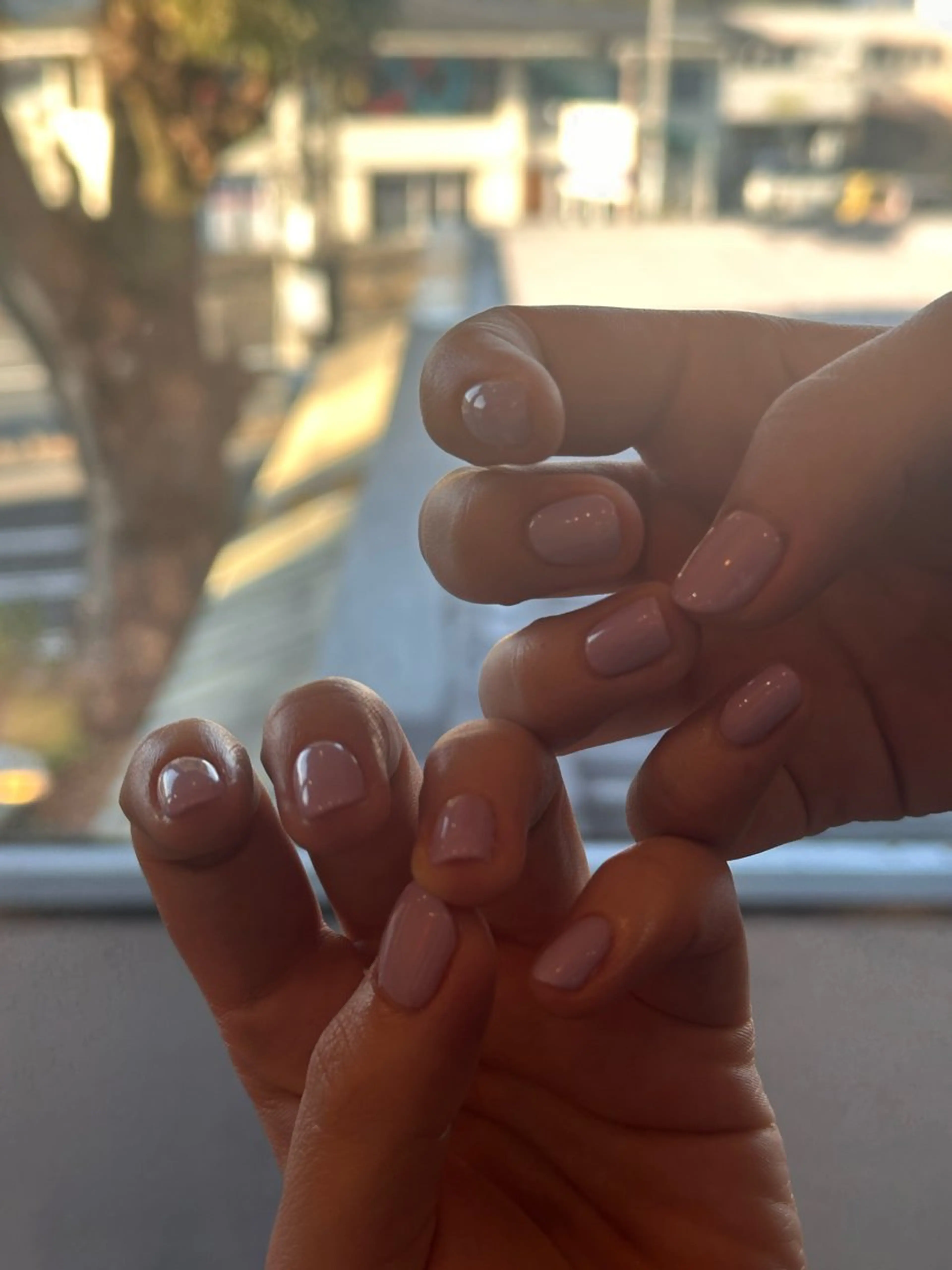 ネイル ワンカラーネイル パステルネイル ラグネイルアンドアイラッシュ草薙店所属・酒井 玲央奈のネイルデザイン