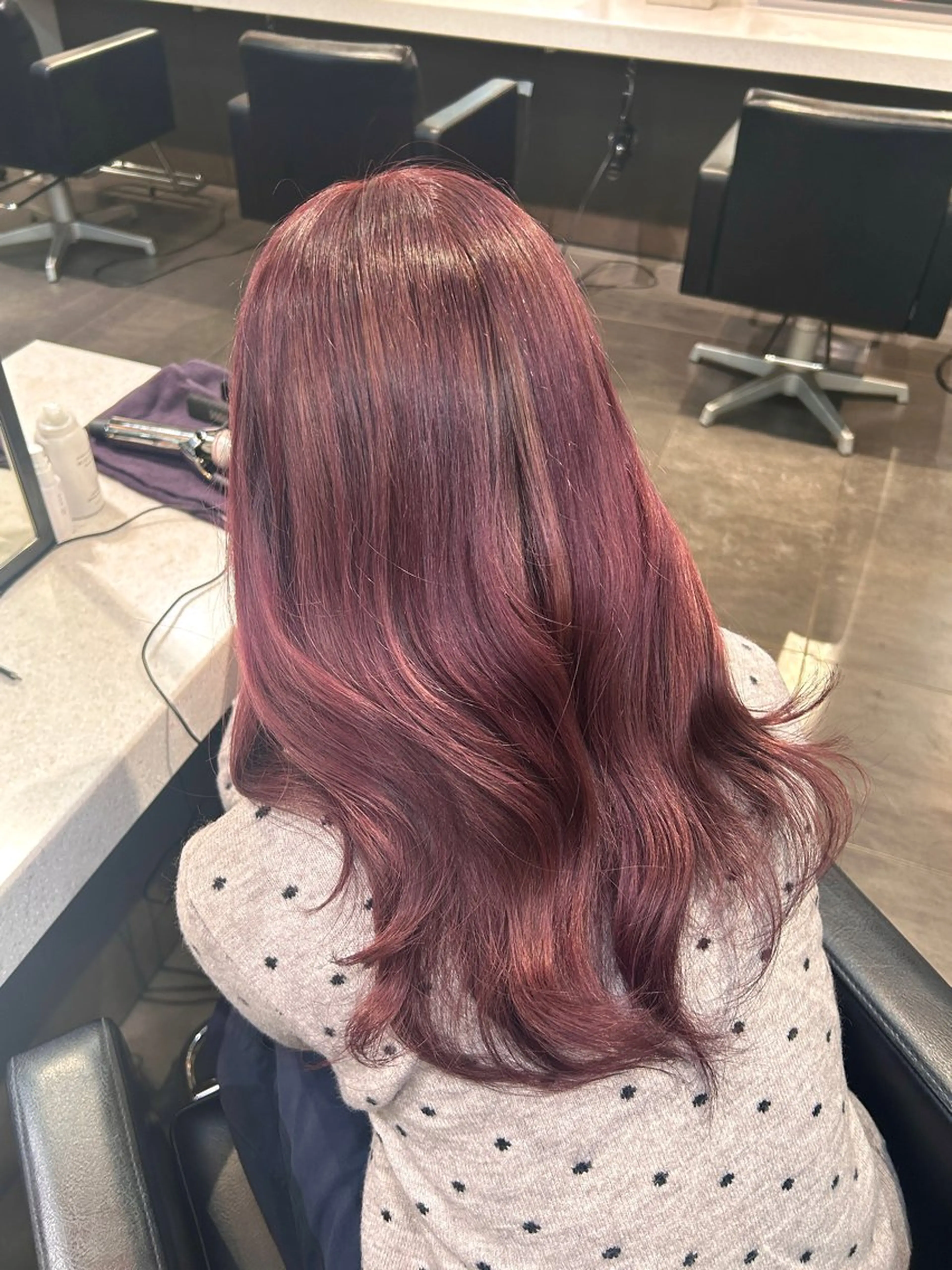 セミロング カラー ブリーチ ラベンダーカラー ピンクカラー ピンクラベンダー カット ヘアカラー トリートメント オタク救済🎀 可愛いに特化　ゆうなのヘアスタイル