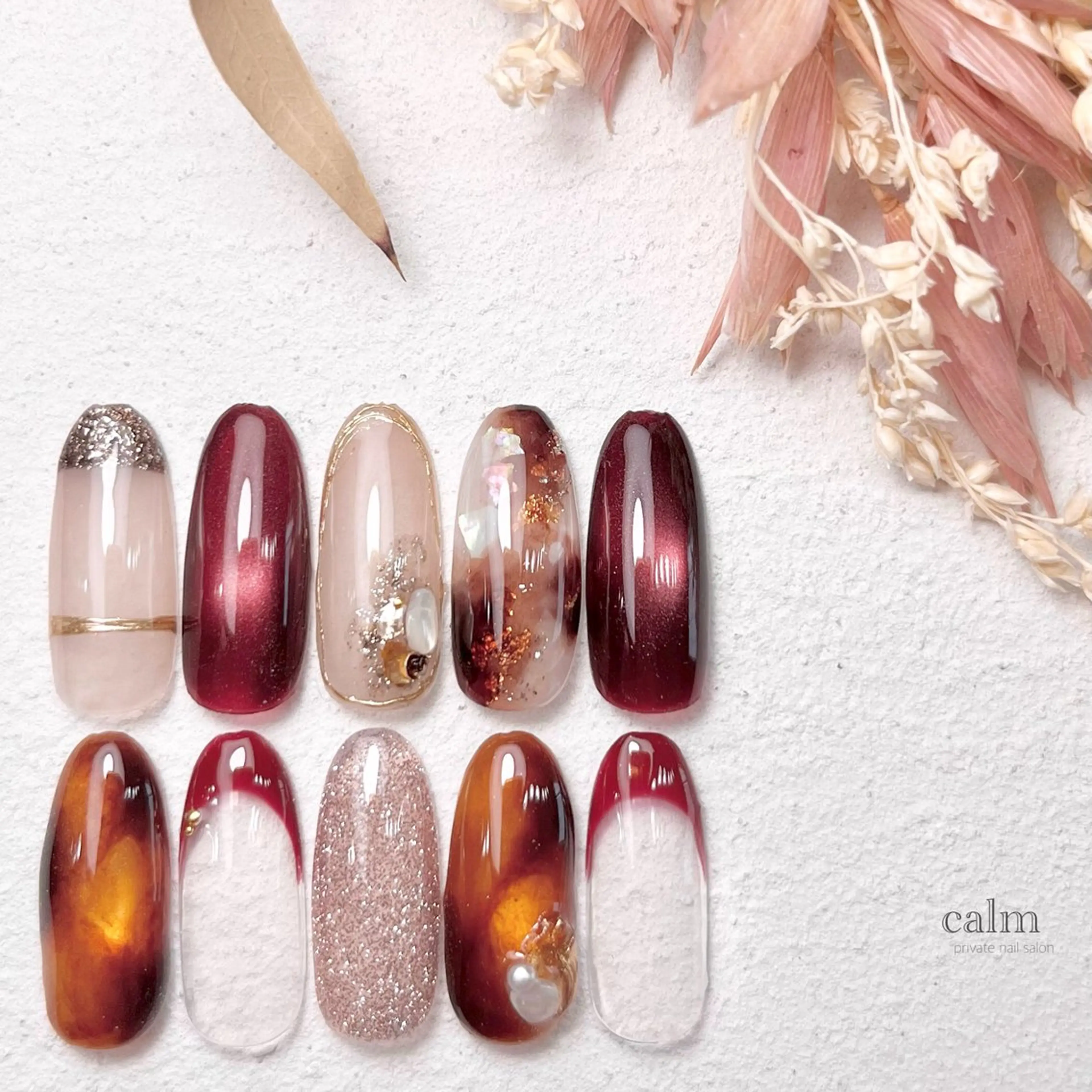 ネイル ハンドネイル calm 〔ｶｰﾑ〕のネイルデザイン