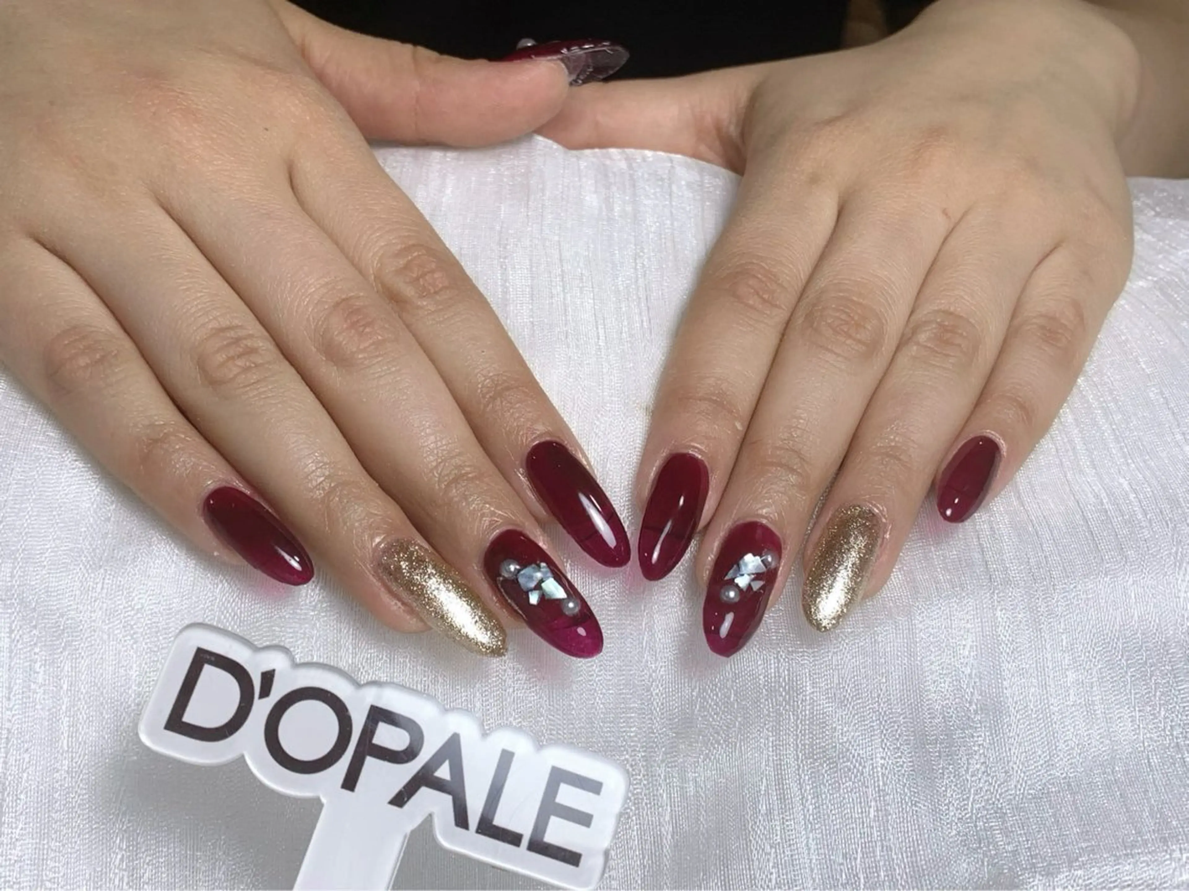 ネイル ハンドネイル ドパルネイル 上野店サロンのネイルデザイン