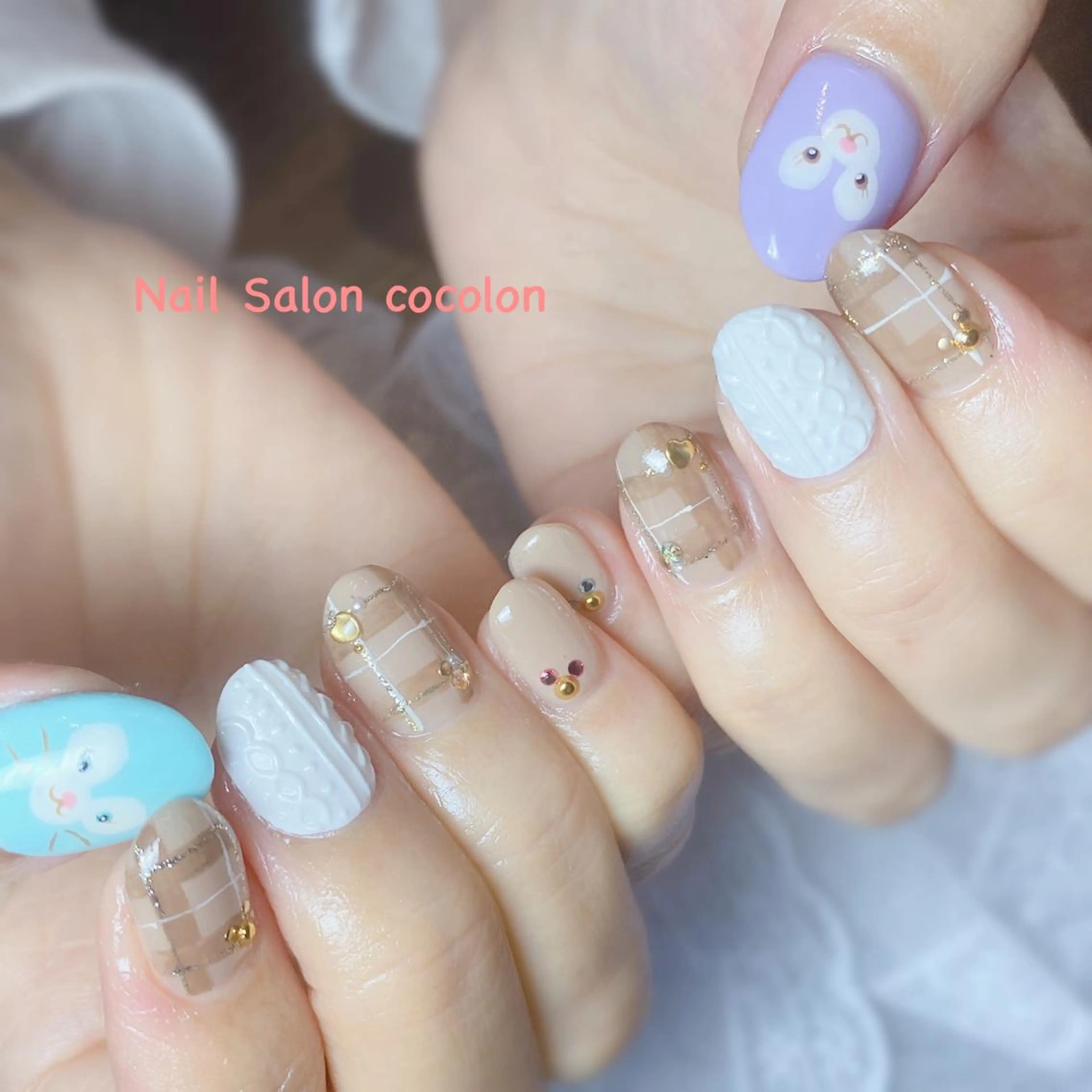 ネイル アートネイル ハンドネイル 柴崎 美幸のネイルデザイン