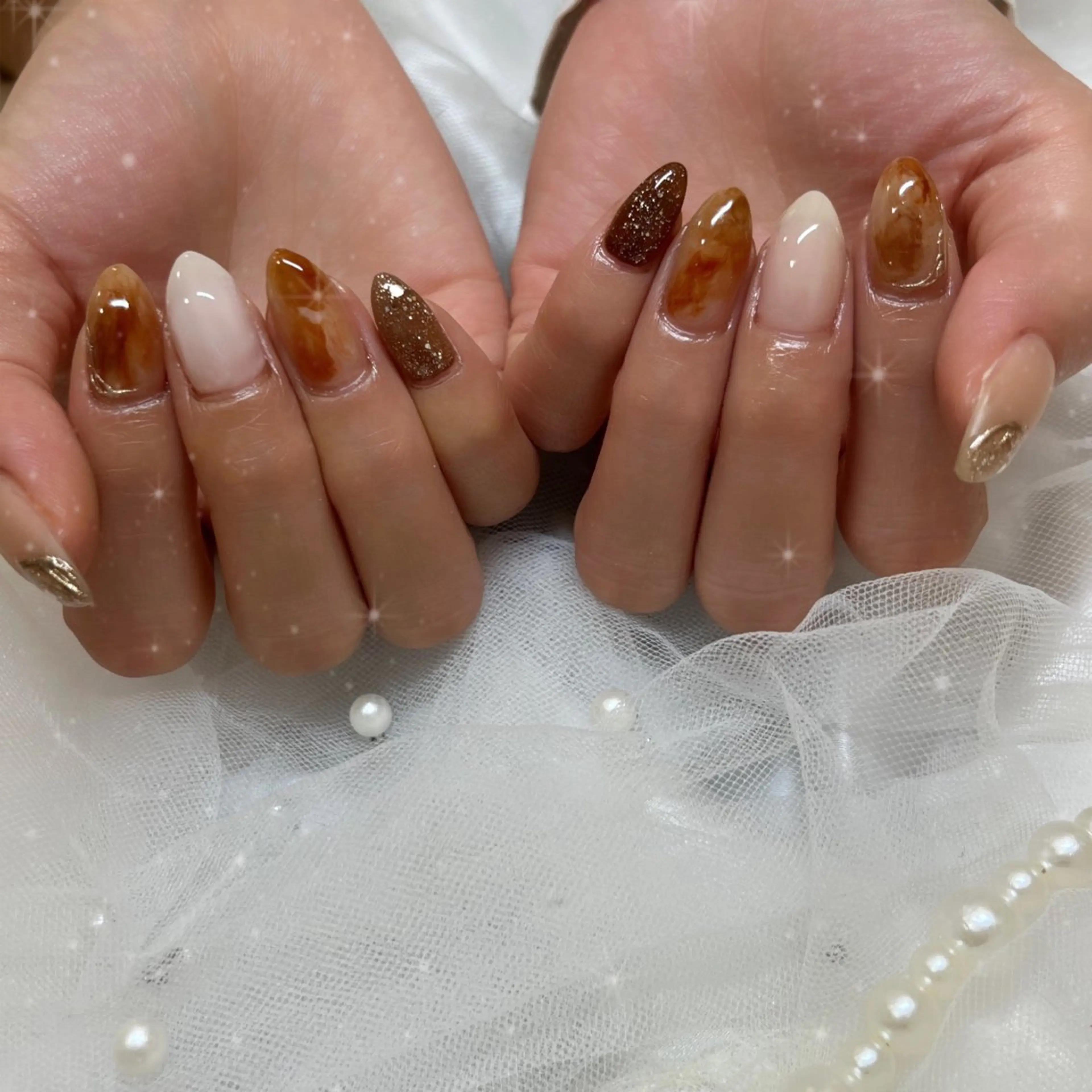 ネイル ハンドネイル ブルーデイジー栄本店所属・BlueDaisy 栄本店のネイルデザイン